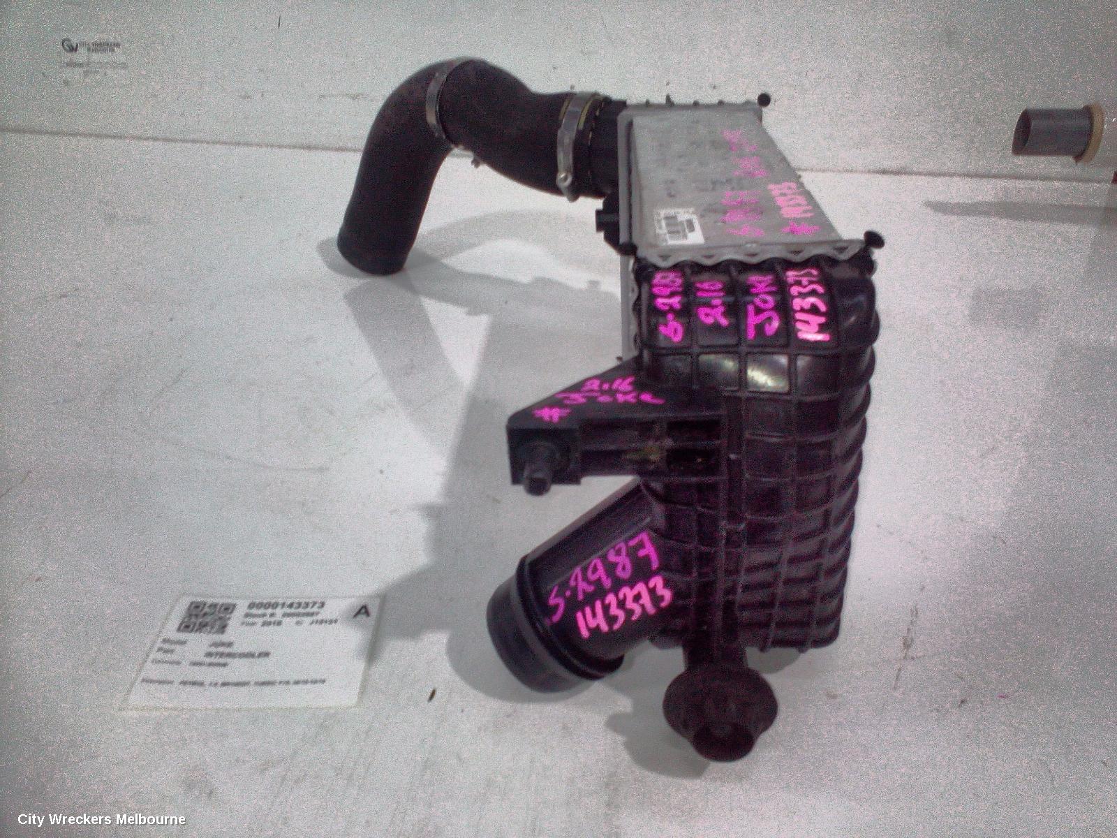NISSAN JUKE INTERCOOLER, PETROL, 1.6, MR16DDT, TURBO, F15, 06/2010 - 12/2019