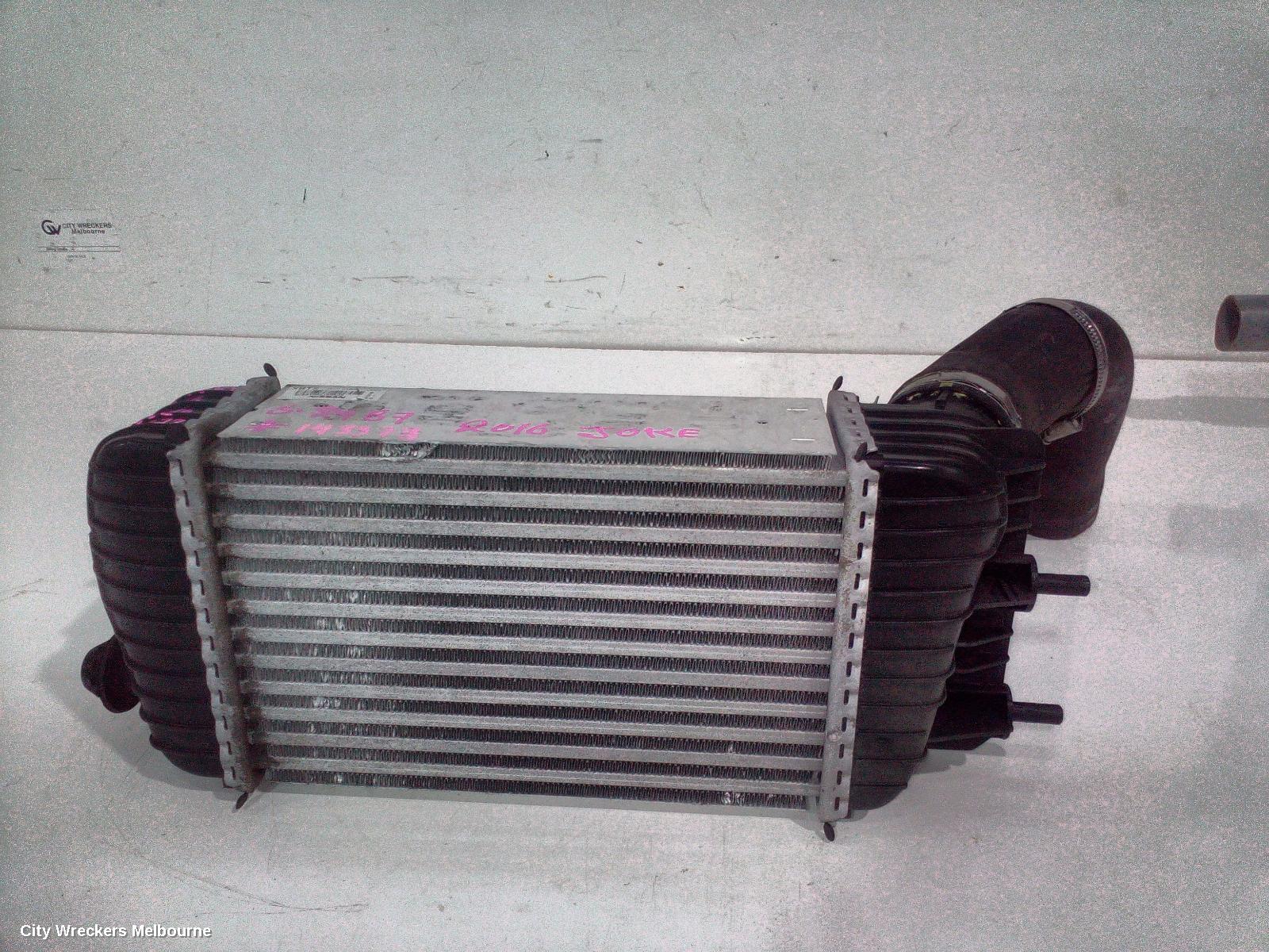 NISSAN JUKE INTERCOOLER, PETROL, 1.6, MR16DDT, TURBO, F15, 06/2010 - 12/2019