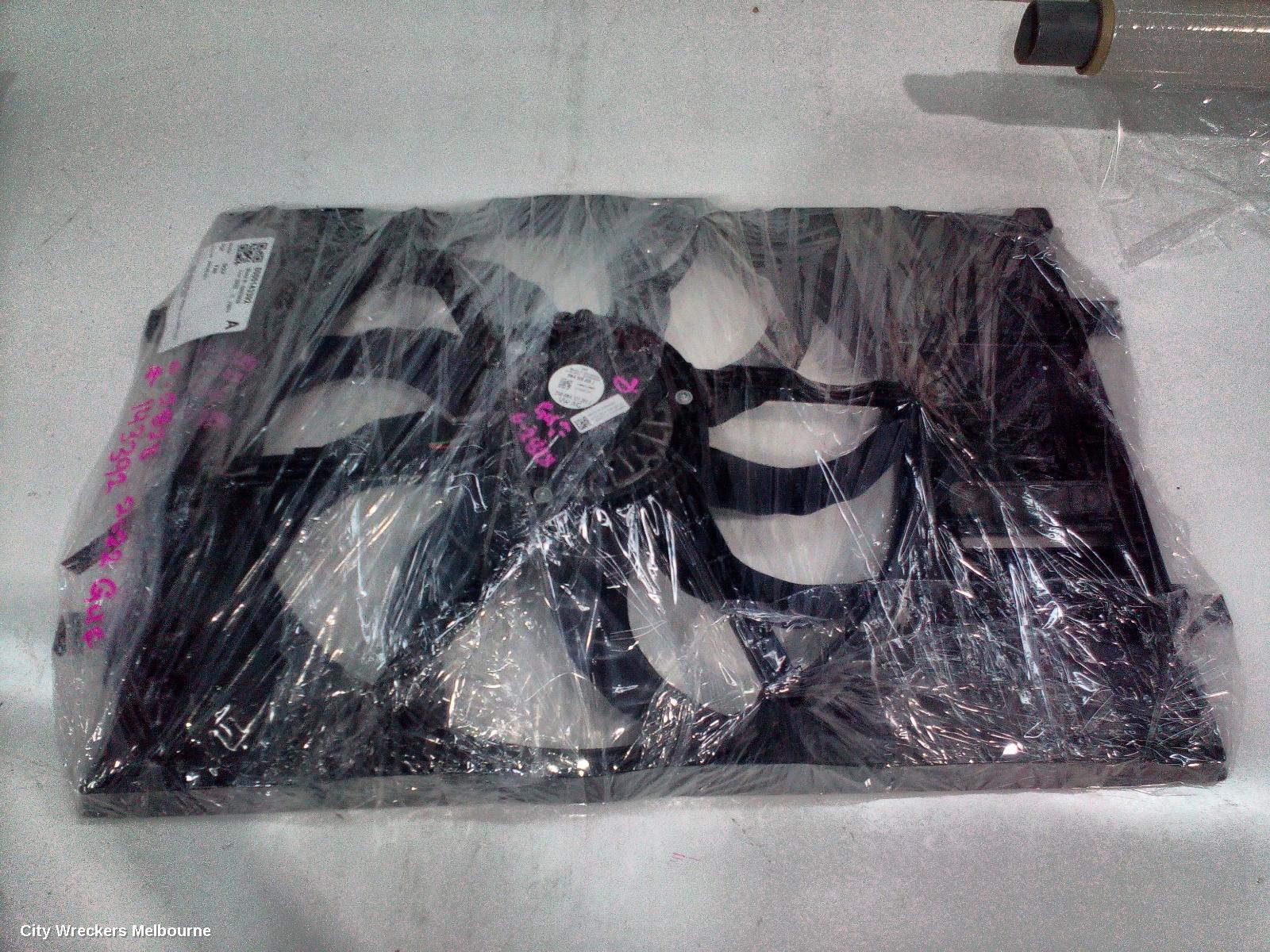VOLKSWAGEN GOLF FAN, GEN 8, SINGLE FAN ASSY, PETROL, 1.4, TURBO, DJKA CODE, 400 WATT, 09/2020 ONWARDS