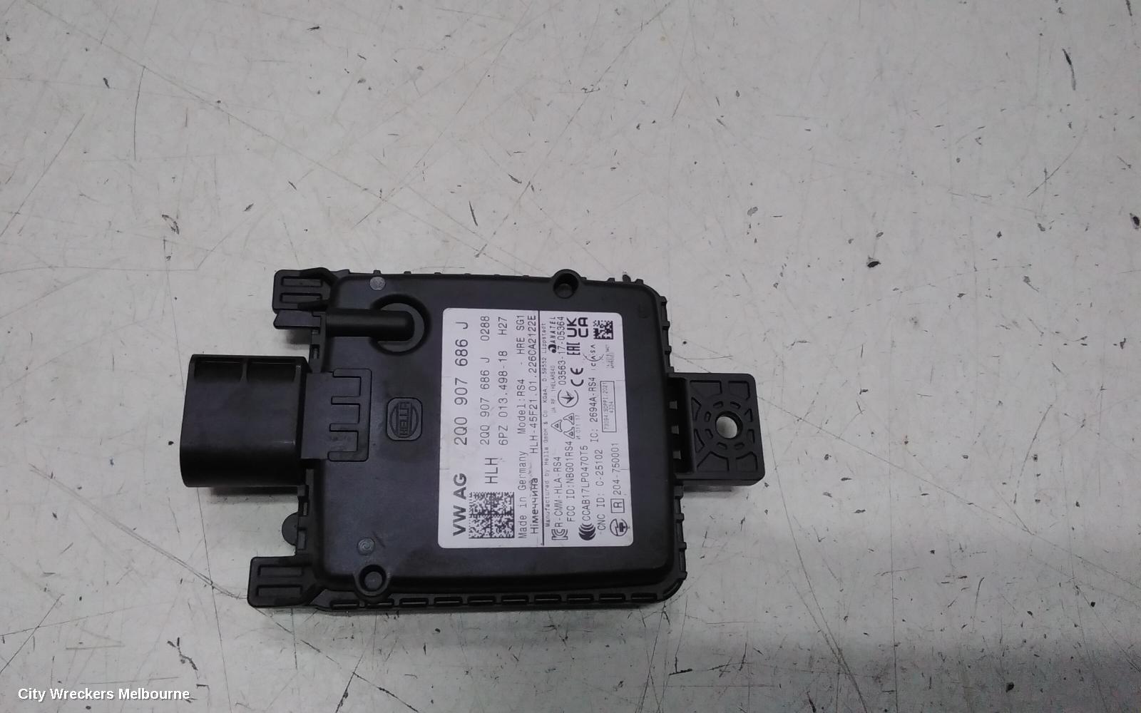 VOLKSWAGEN GOLF, GEN 8, 09/2020 ONWARDS, 2Q0 907 686 J  RHR BLIND SPOT MODULE : 143400