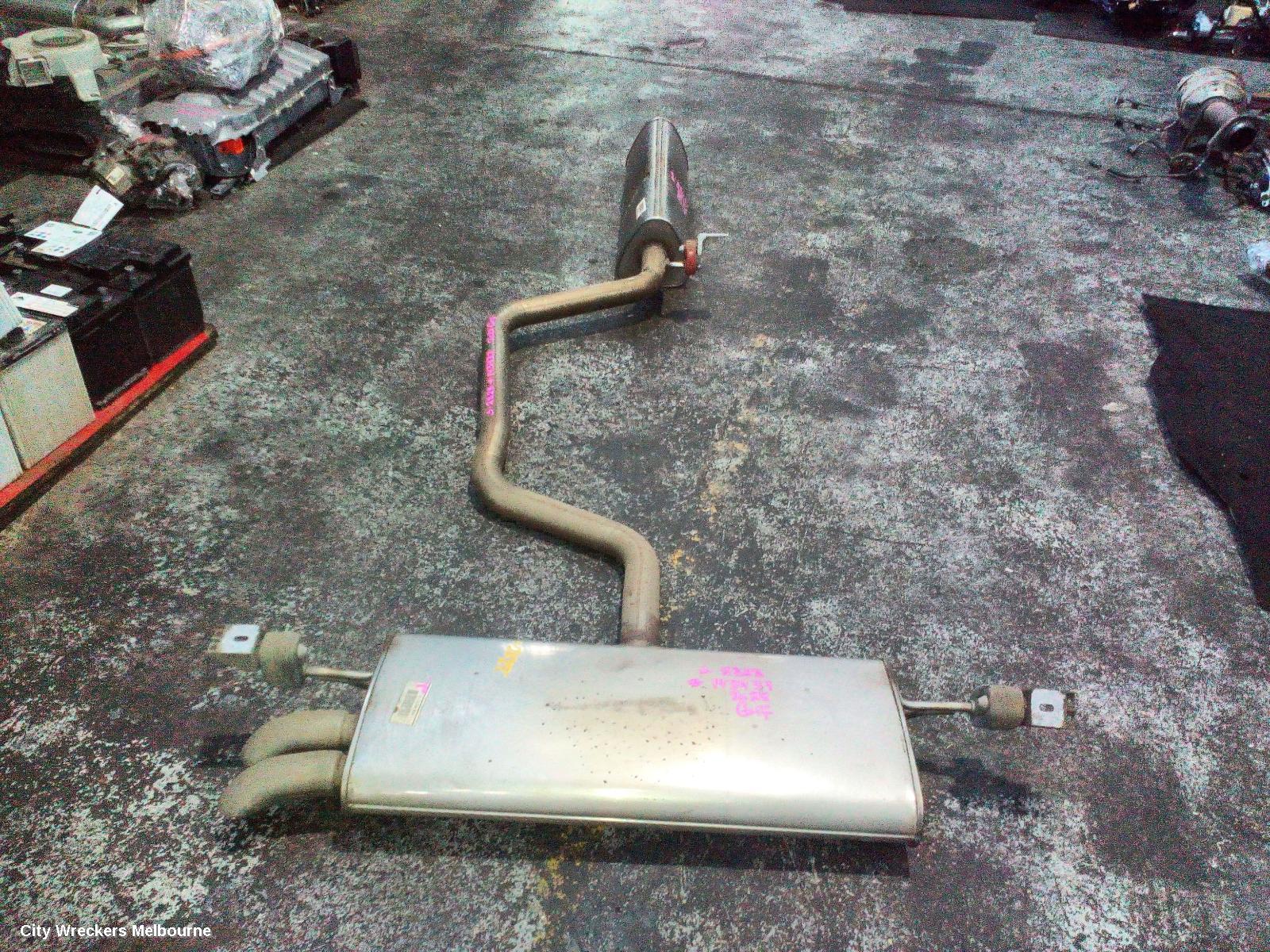VOLKSWAGEN GOLF EXHAUST SYSTEM, GEN 8, 09/2020 ONWARDS