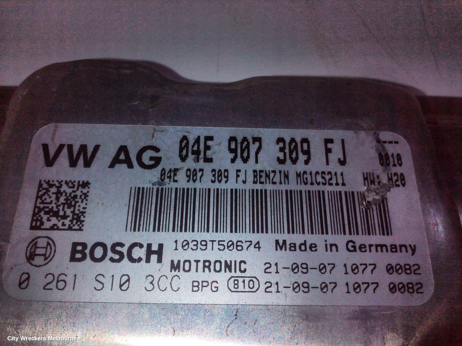 VOLKSWAGEN GOLF ECU, ENGINE ECU, 1.4, PETROL, AUTO, ECU ONLY, GEN 8, 09/2020 ONWARDS