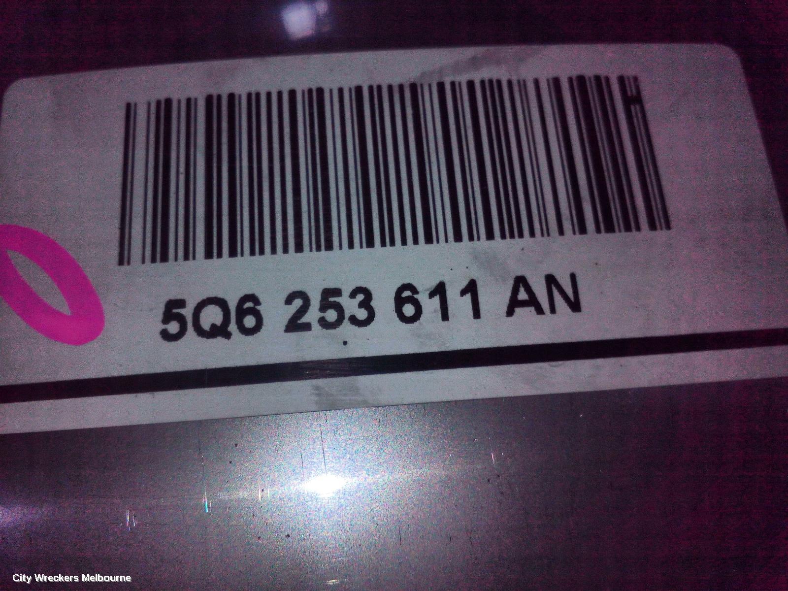 AUDI A3 EXHAUST SYSTEM, 8V, 03/2013 - 10/2020