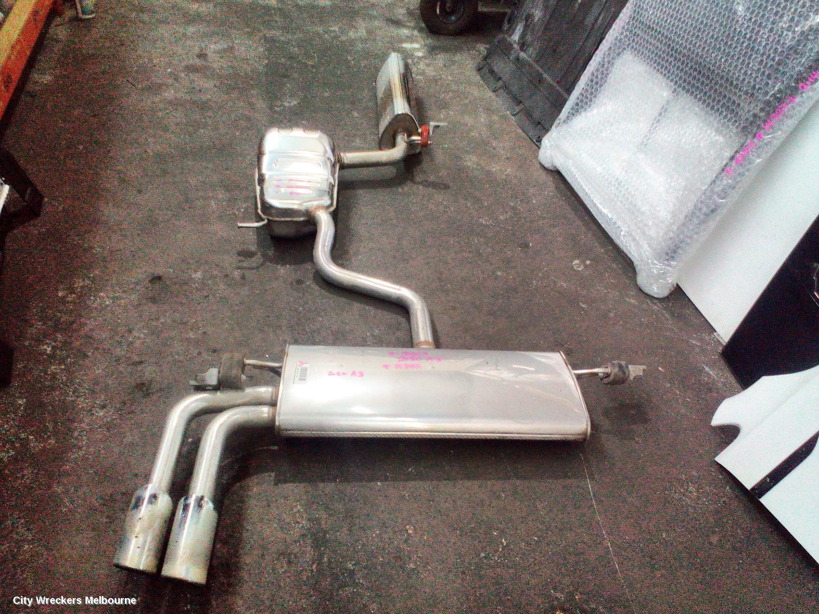 AUDI A3 EXHAUST SYSTEM, 8V, 03/2013 - 10/2020