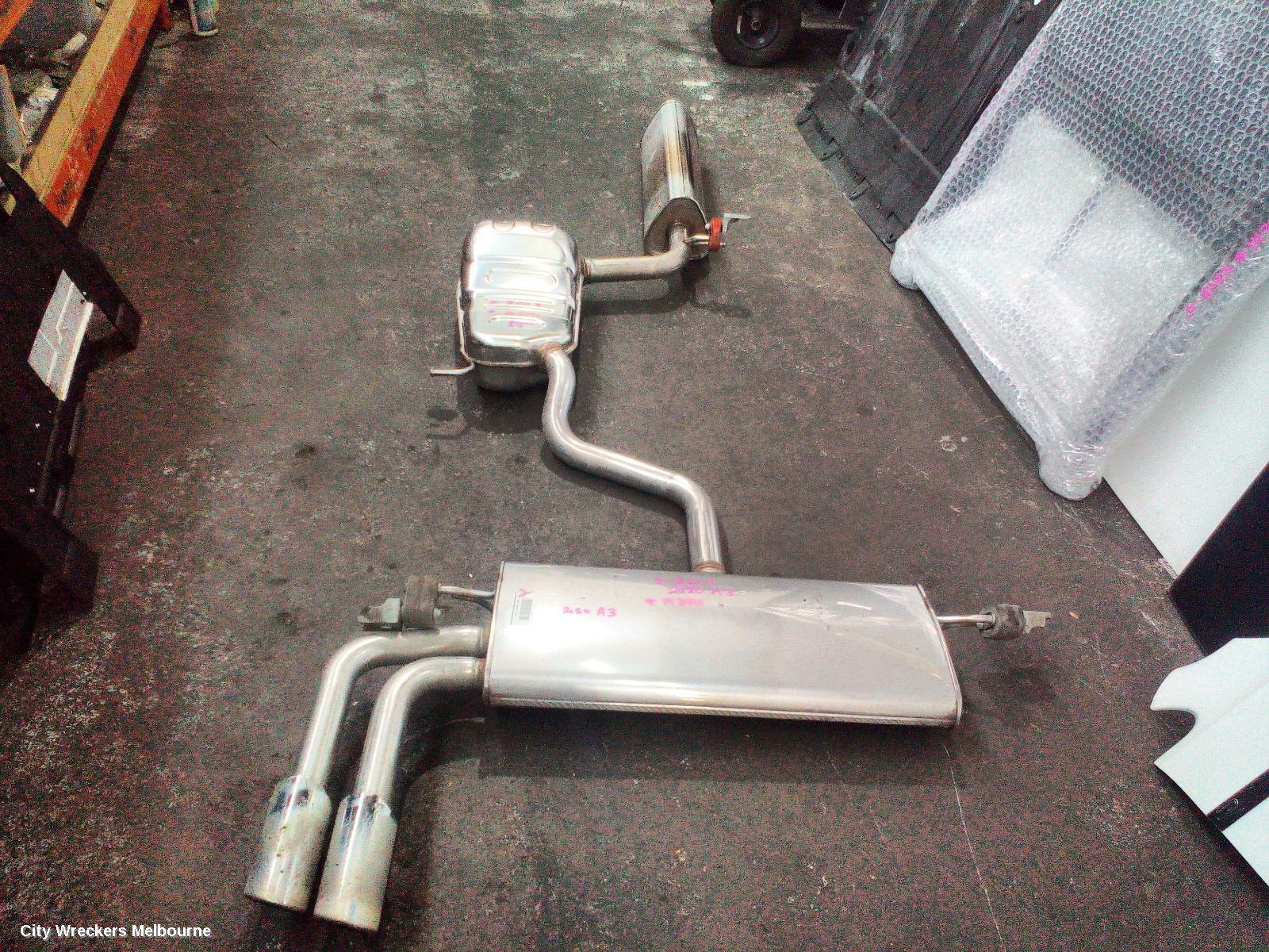 AUDI A3 EXHAUST SYSTEM, 8V, 03/2013 - 10/2020