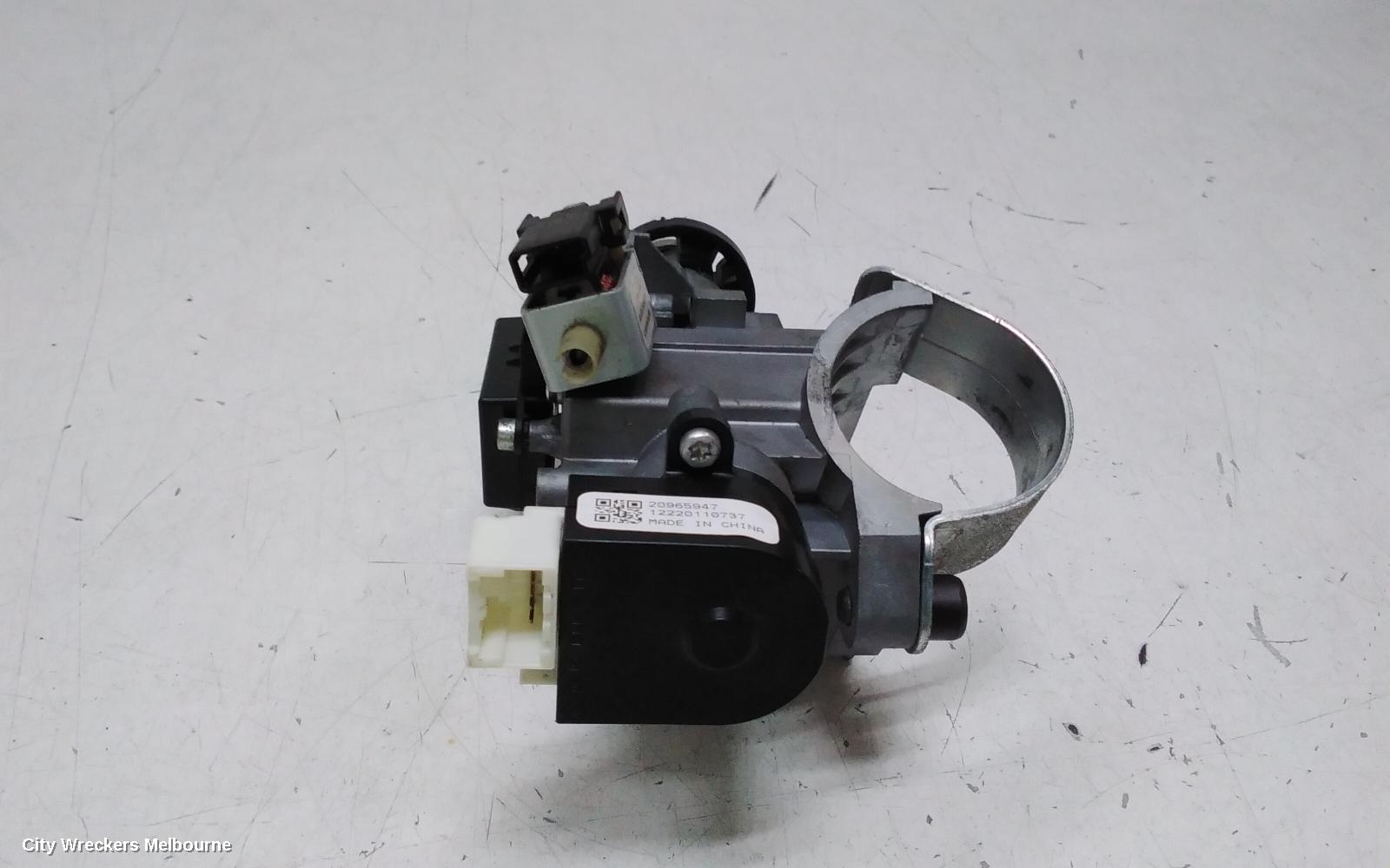 HOLDEN COLORADO IGNITION W/ KEY, RG, 2.8, APR, AUTO T/M, 2WD, 01/2012 - 12/2020