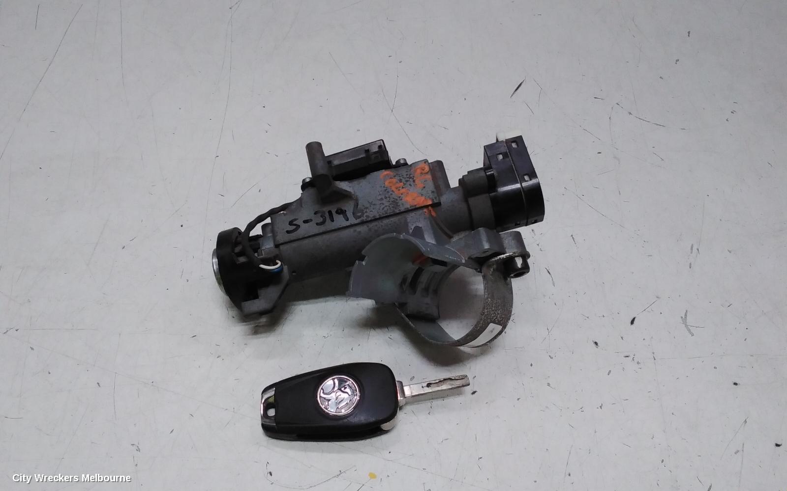 HOLDEN COLORADO IGNITION W/ KEY, RG, 2.8, APR, AUTO T/M, 2WD, 01/2012 - 12/2020