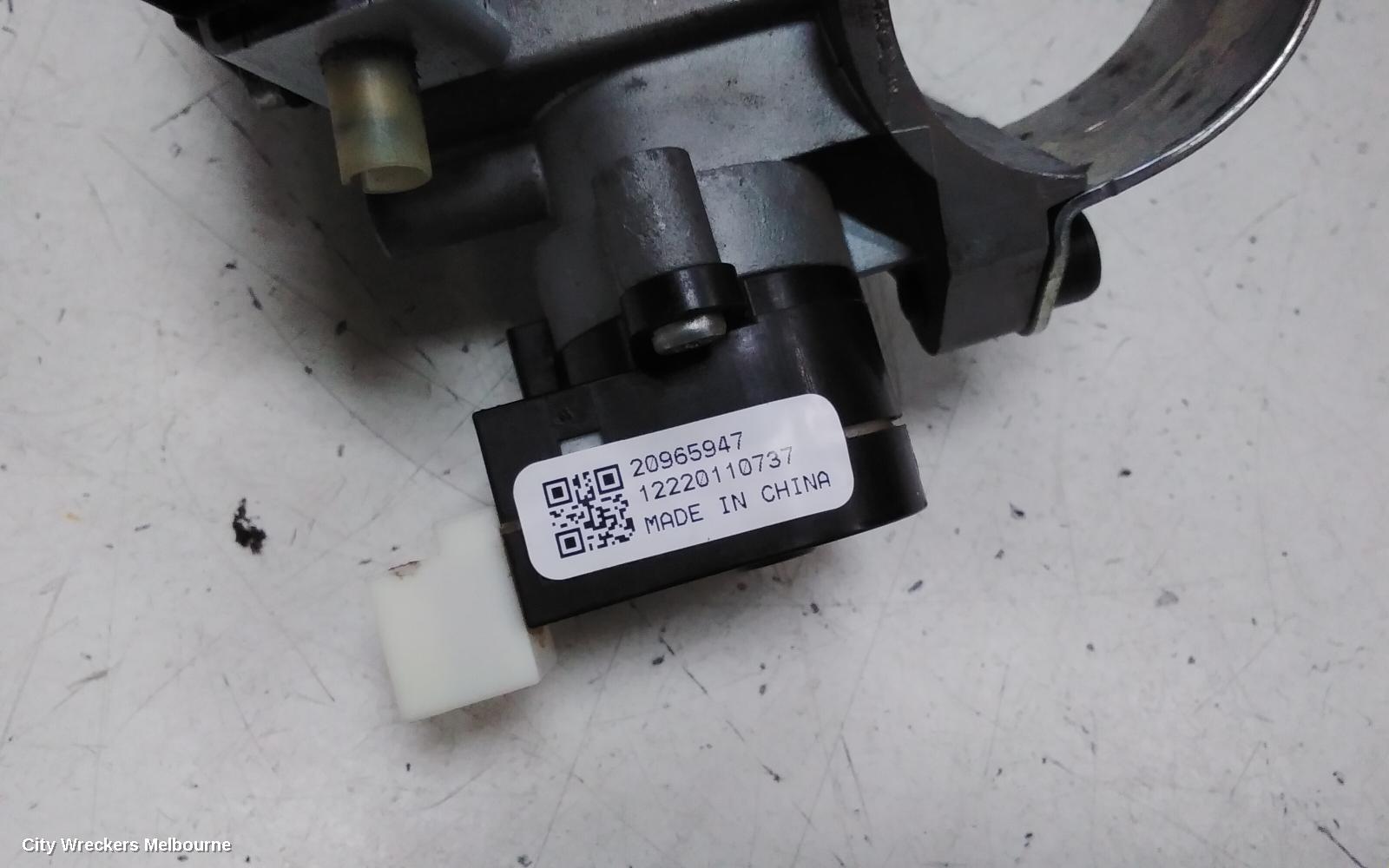 HOLDEN COLORADO IGNITION W/ KEY, RG, 2.8, APR, AUTO T/M, 2WD, 01/2012 - 12/2020