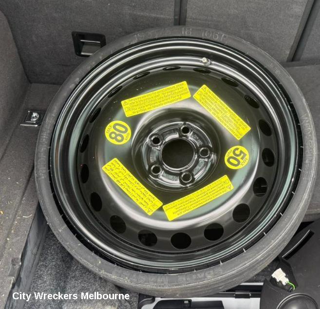AUDI Q5 WHEEL STANDARD/STEEL, SPARE, 8R, 12/2008 - 08/2013