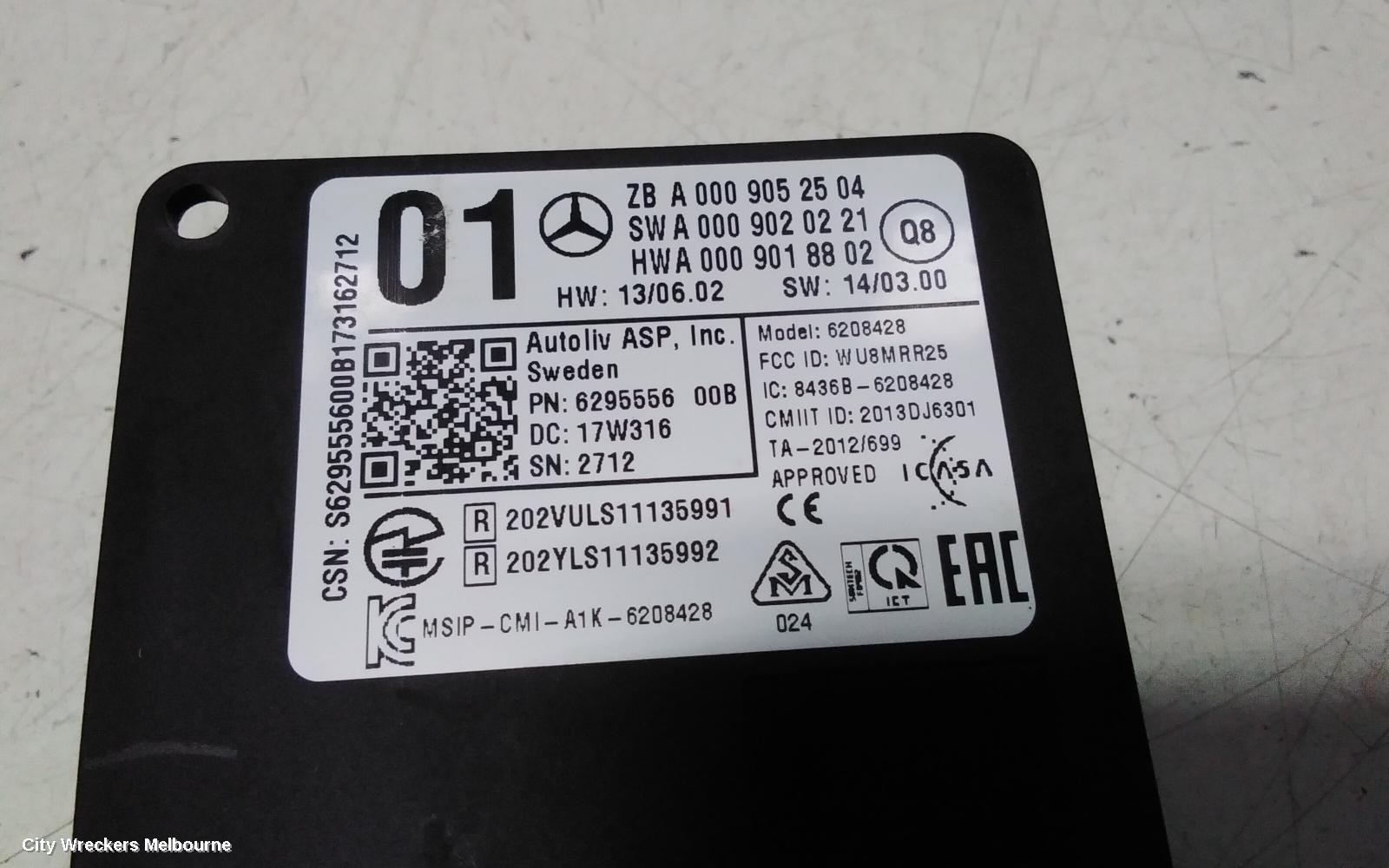 MERCEDES GLA CLASS REVERSE CAMERA, BLIND SPOT MONITOR SENSOR (RH REAR BEHIND BUMPER), X156, 04/2014 - 01/2020