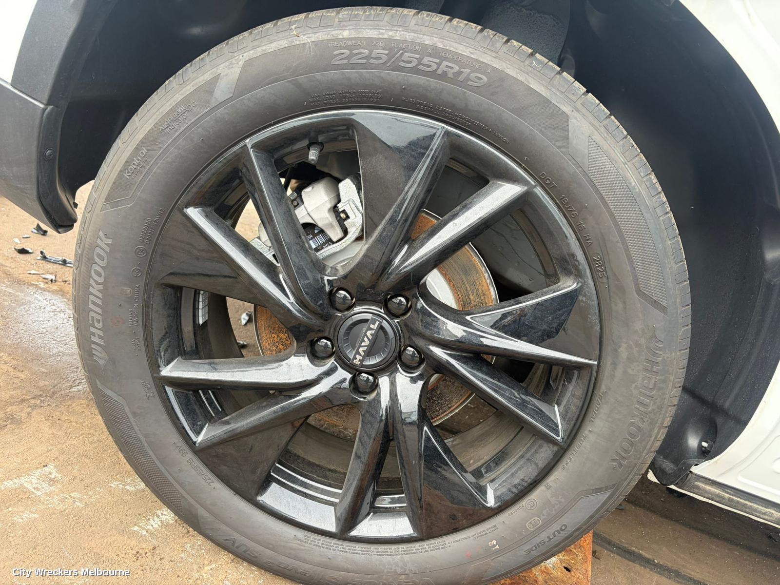 HAVAL H6 WHEEL MAG, B01, FACTORY, 19X7IN, 5 V SPOKE, BLACK, 10/2024 ONWARDS