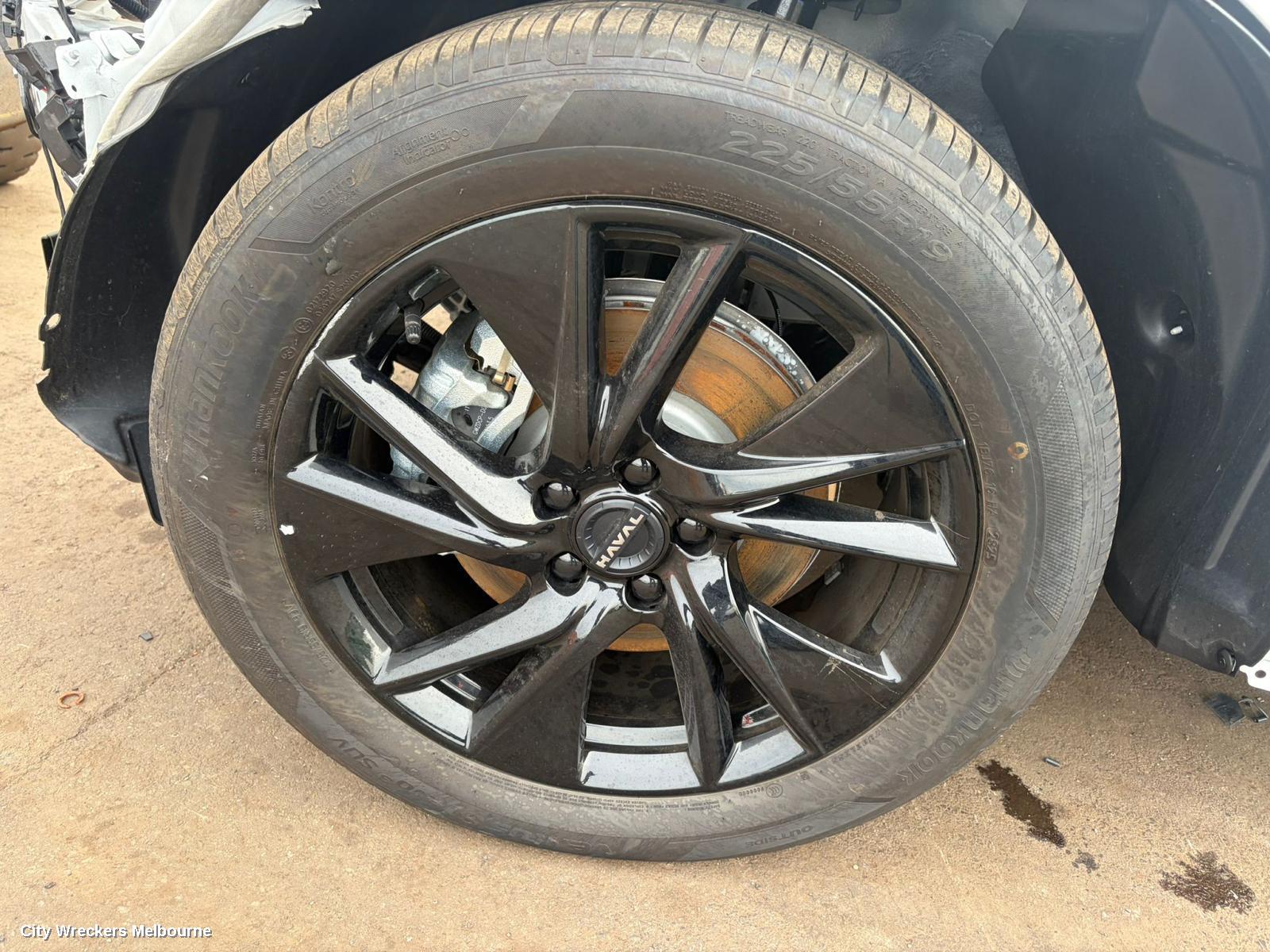 HAVAL H6 WHEEL MAG, B01, FACTORY, 19X7IN, 5 V SPOKE, BLACK, 10/2024 ONWARDS