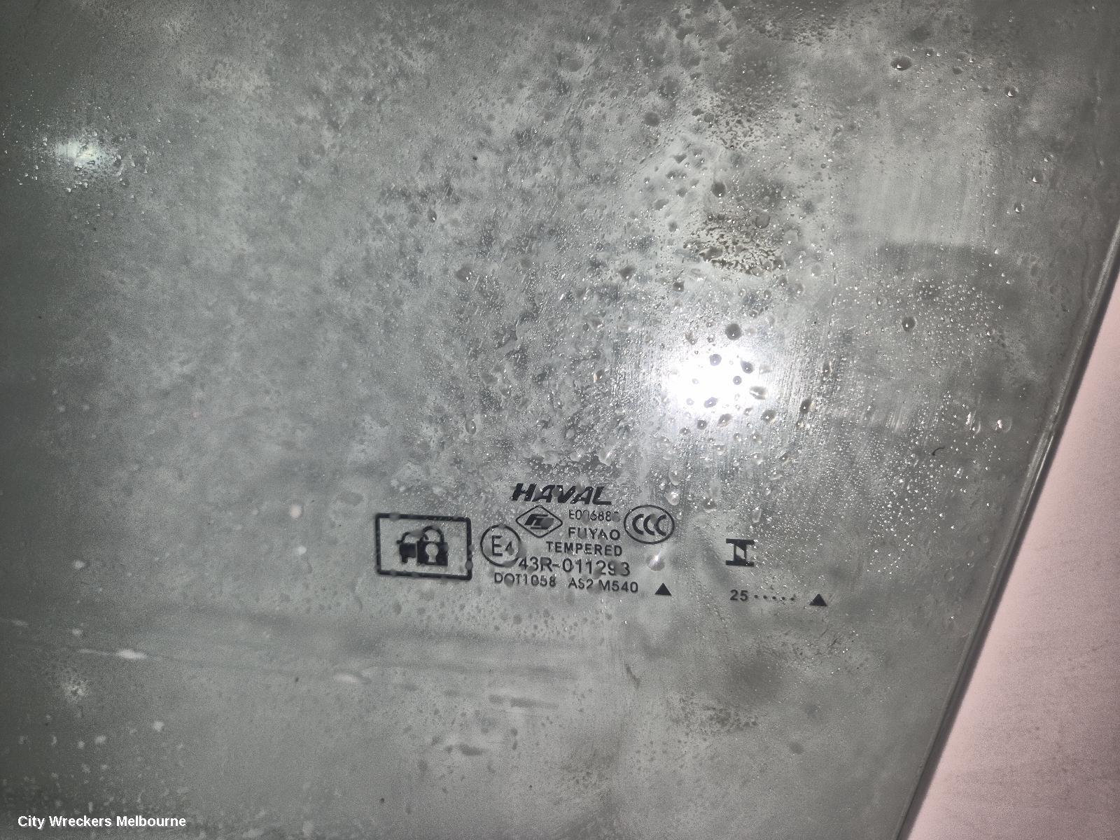 HAVAL H6 LEFT FRONT DOOR WINDOW, B01/B03, 02/2021 ONWARDS