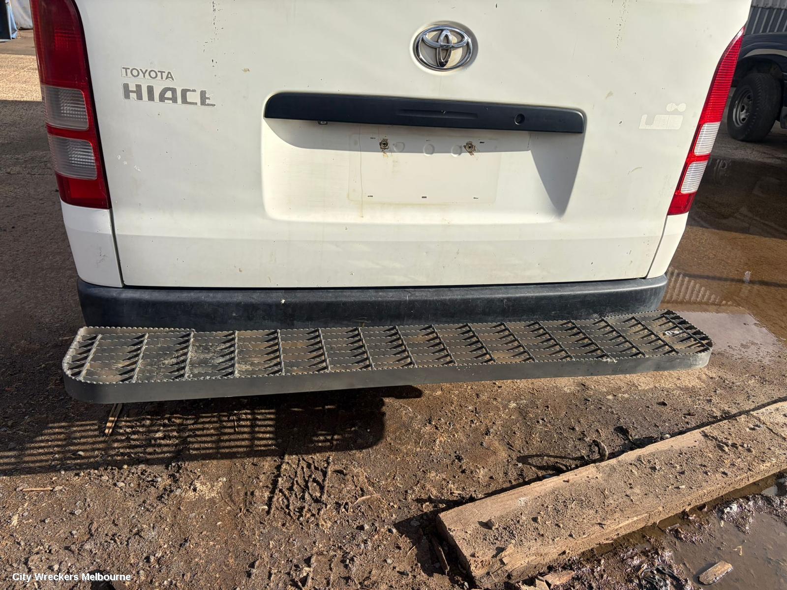 TOYOTA HIACE TOWBAR, TRH/KDH, LWB/SWB, W/ STEP, 01/2005 - 04/2019