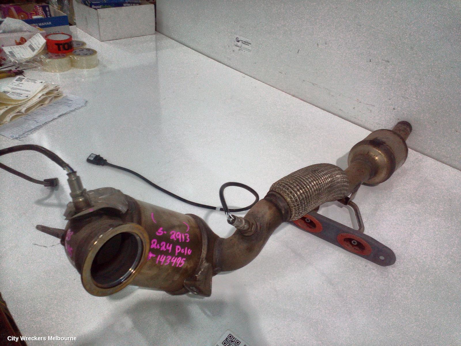 VOLKSWAGEN POLO CATALYTIC CONVERTER, UNDER CAR-CAT TYPE, 1.0, PETROL, DXUA CODE, AE, 02/2022 ONWARDS