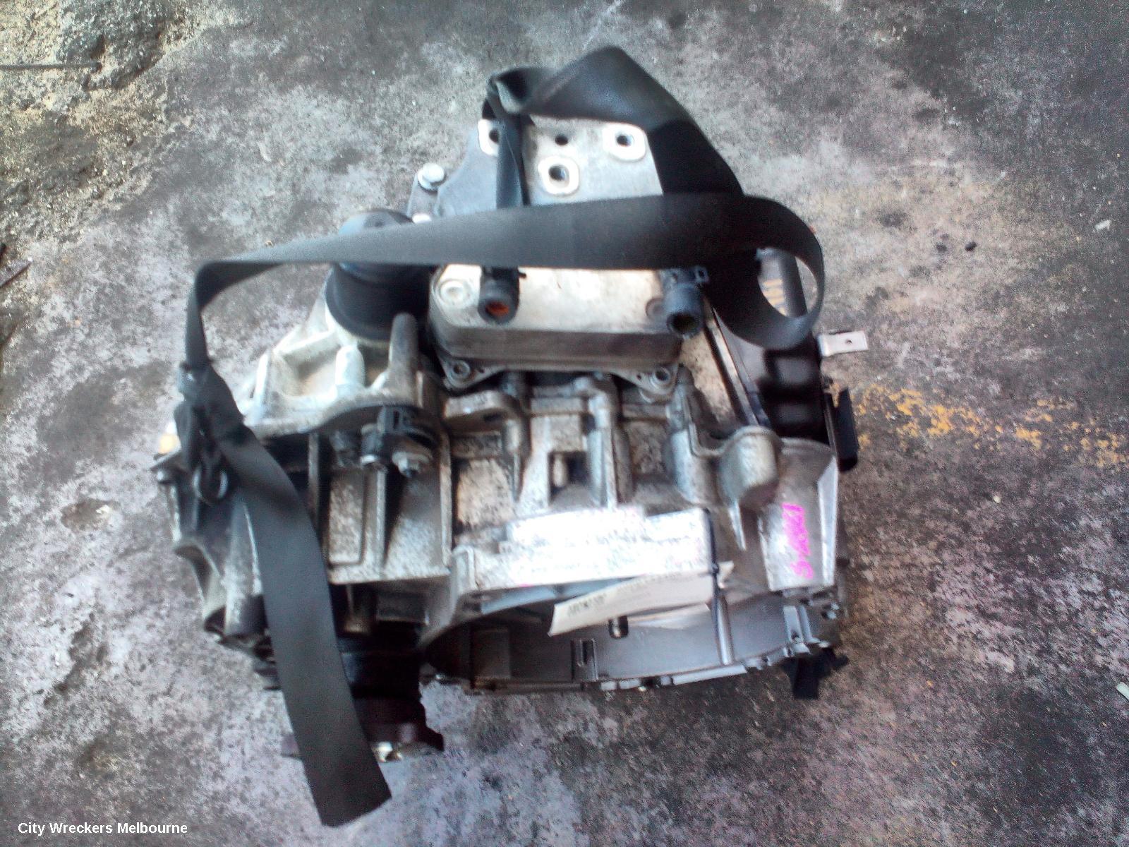 AUDI TT TRANS/GEARBOX, AUTO, FWD, PETROL, 2.0, TURBO, 8J, KNC CODE, 09/2006 - 08/2010