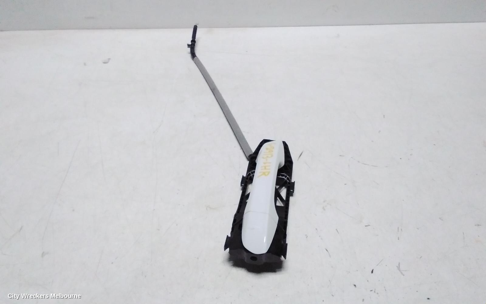 VOLKSWAGEN POLO DOOR HANDLE, AW-AE, LH REAR, OUTER, 09/2017 ONWARDS