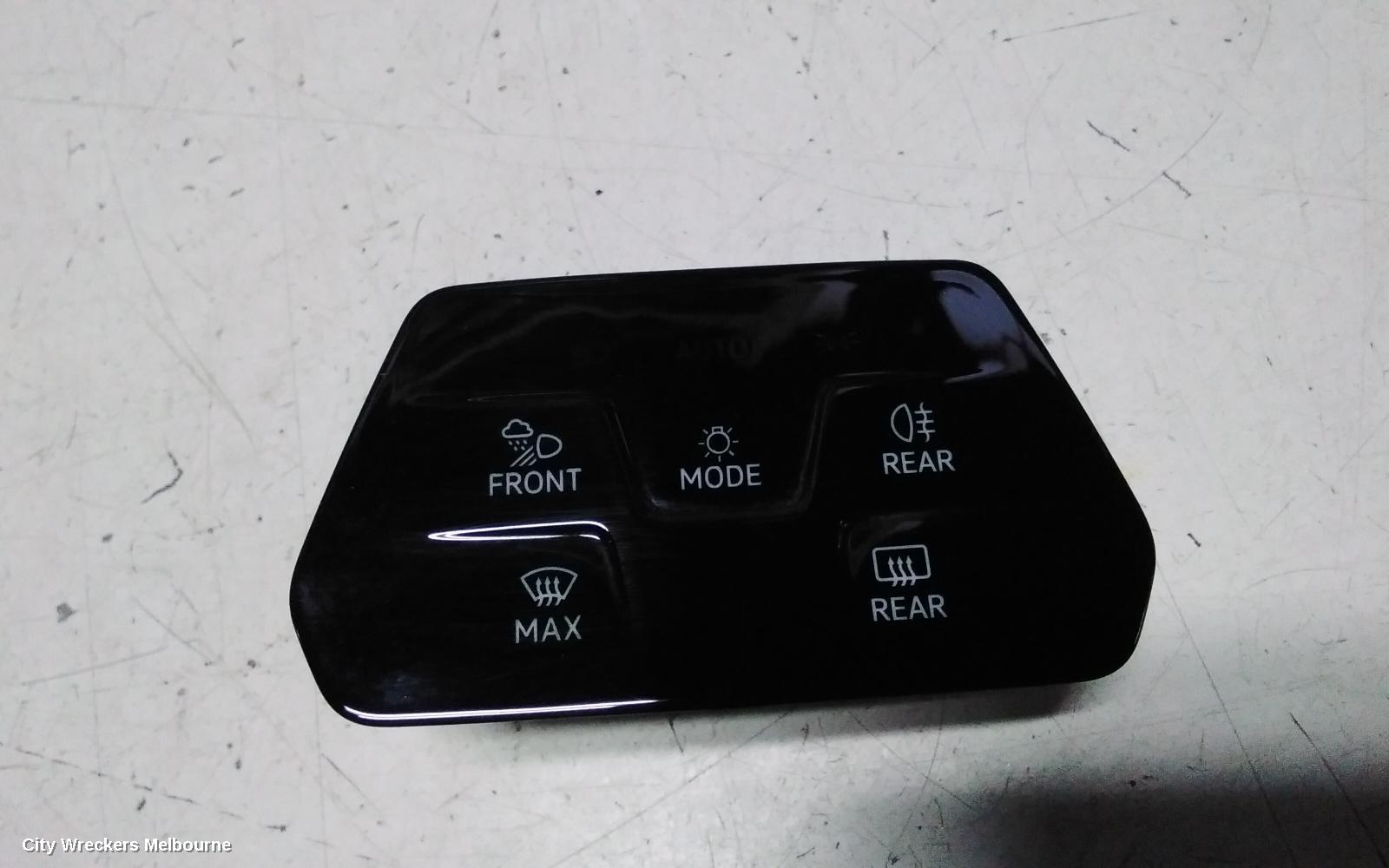 VOLKSWAGEN GOLF, GEN 8, 09/2020 ONWARDS, 5H0 941 193 AK LIGHT VISBILITY BUTTON : 143561
