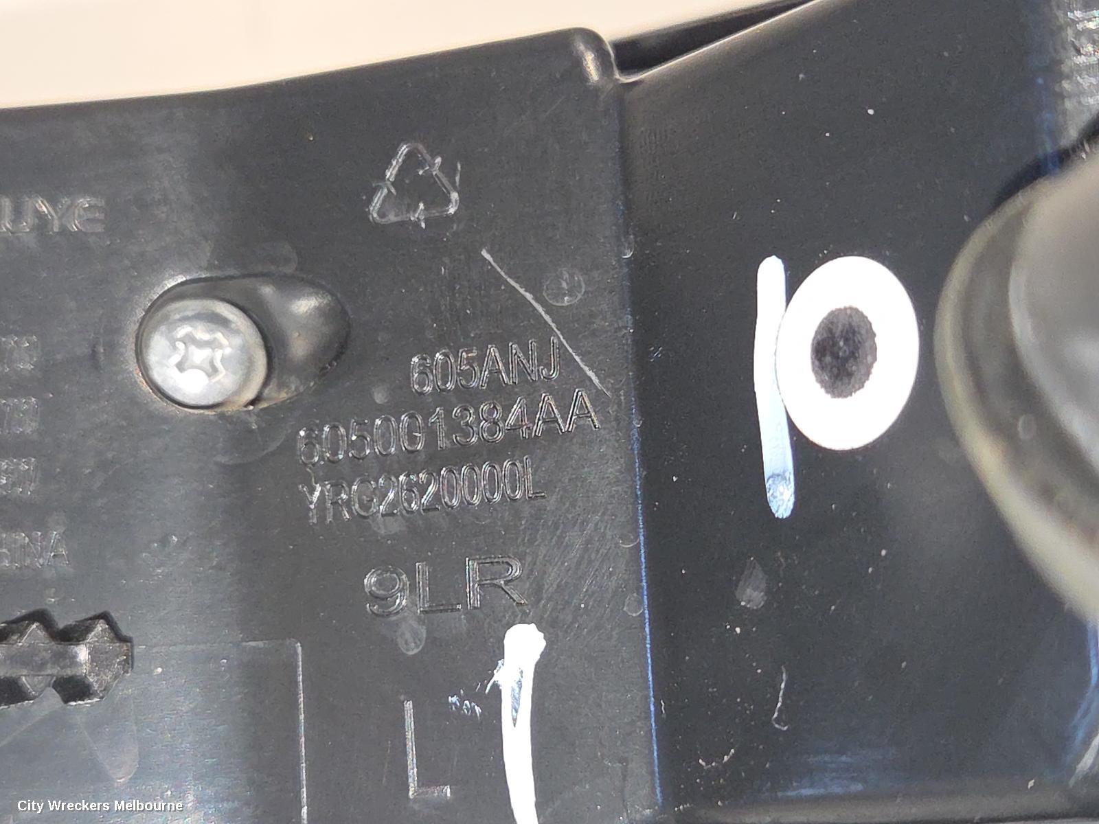 JAECOO J5 LEFT TAILLIGHT, 1ST GEN, 08/2025 ONWARDS