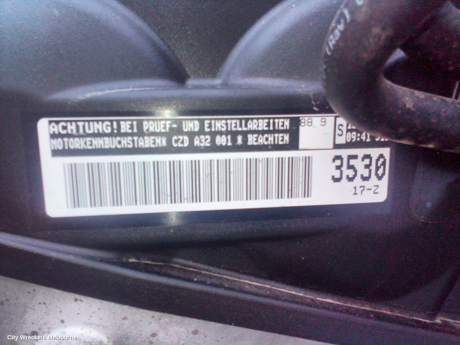 VOLKSWAGEN GOLF ENGINE, PETROL, 1.4, TURBO, GEN 7, CZDA CODE, 07/2015 - 08/2020