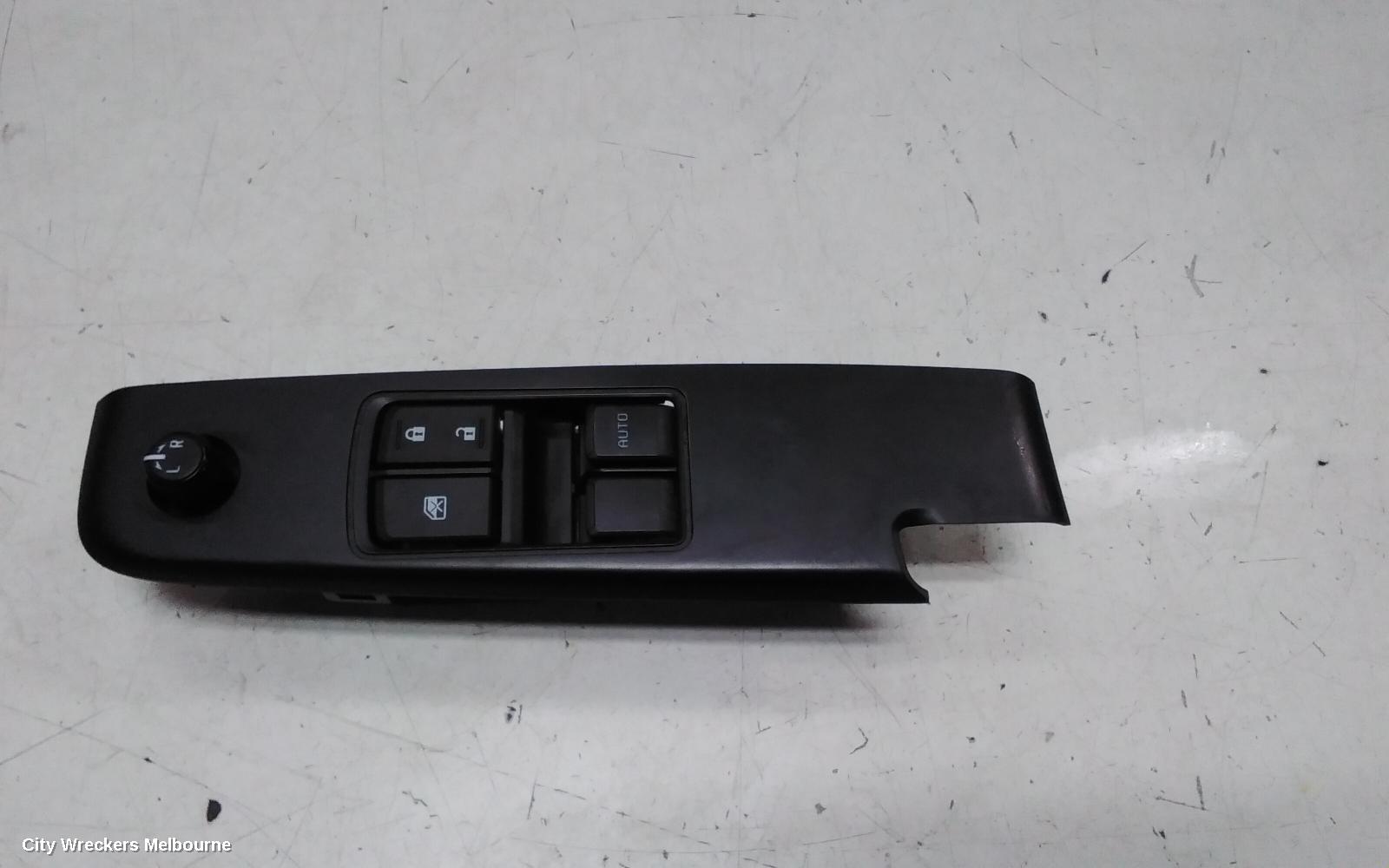 ISUZU DMAX PWR DR WIND SWITCH, RH FRONT (MASTER SWITCH), 2 DOOR, RG, 07/2020 ONWARDS