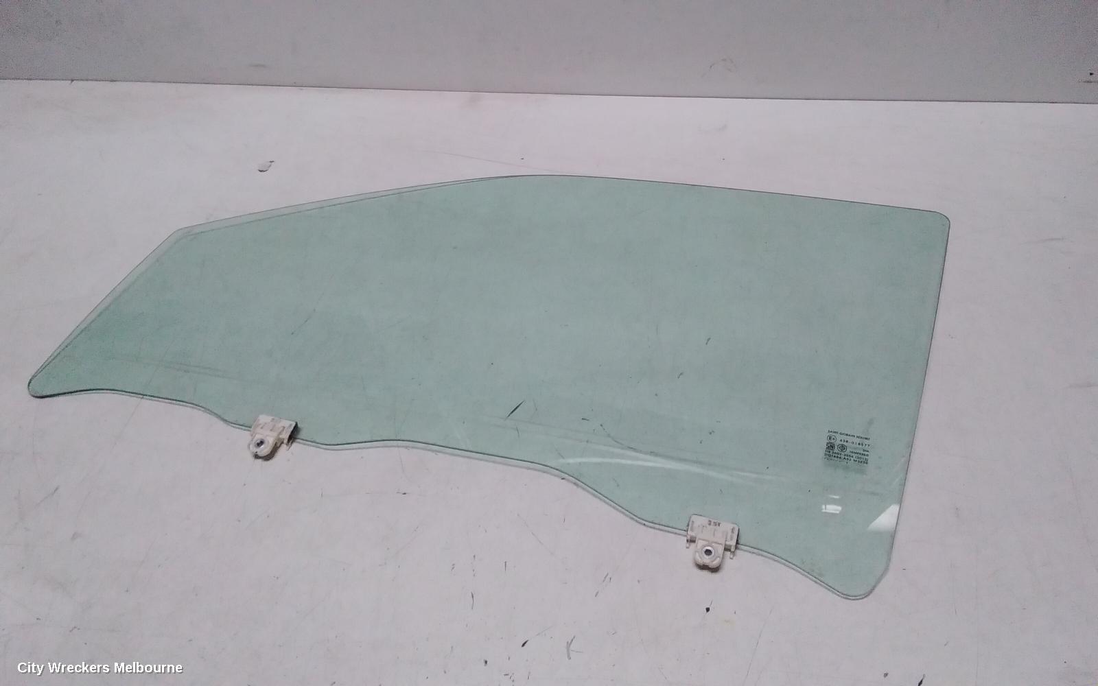 ISUZU DMAX LEFT FRONT DOOR WINDOW, RG, 07/2020 ONWARDS