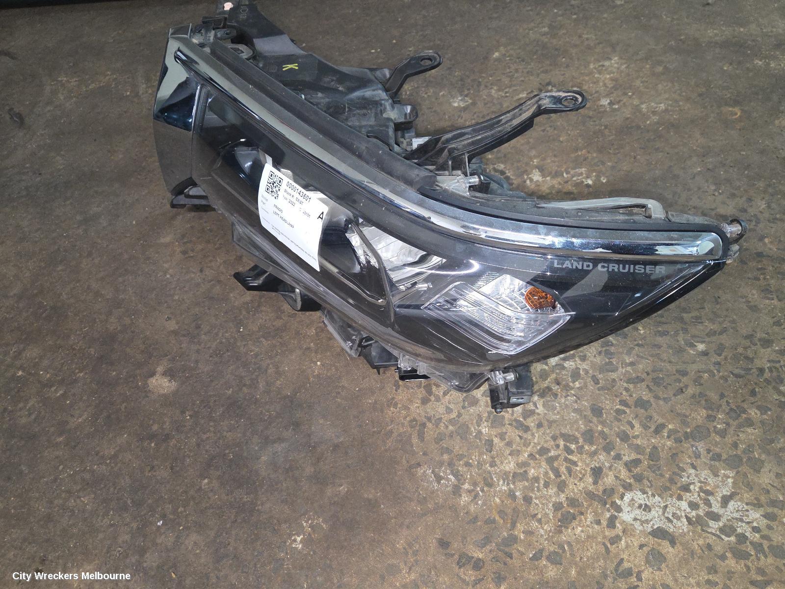 TOYOTA PRADO LEFT HEADLAMP, 150 SERIES, GXL/VX/VX LIMITED/KAKADU, BI-LED TYPE, 08/2017 - 11/2023