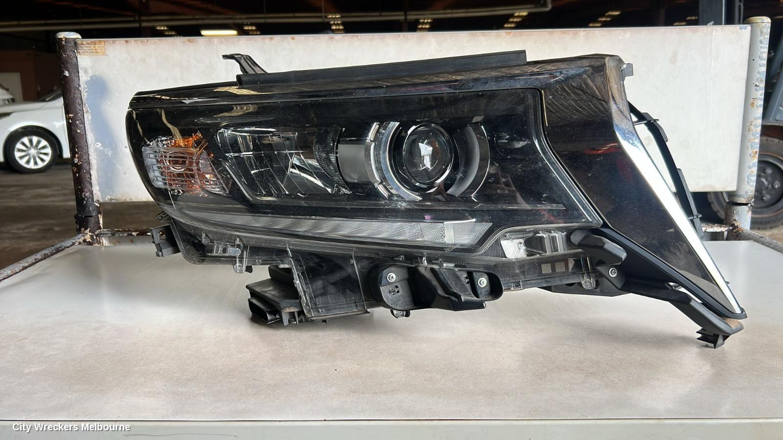 TOYOTA PRADO LEFT HEADLAMP, 150 SERIES, GXL/VX/VX LIMITED/KAKADU, BI-LED TYPE, 08/2017 - 11/2023