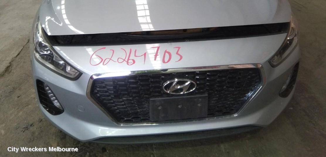 HYUNDAI I30 FRONT BUMPER, PD, HATCH (S. KOREAN VIN KMHH), BUMPER BAR, NON PARK SENSOR TYPE, GO/ACTIVE/ELITE/SR, 03/2017 - 07/2020