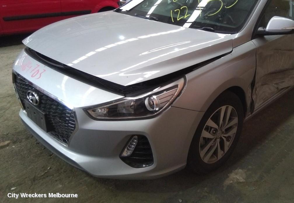 HYUNDAI I30 FRONT BUMPER, PD, HATCH (S. KOREAN VIN KMHH), BUMPER BAR, NON PARK SENSOR TYPE, GO/ACTIVE/ELITE/SR, 03/2017 - 07/2020