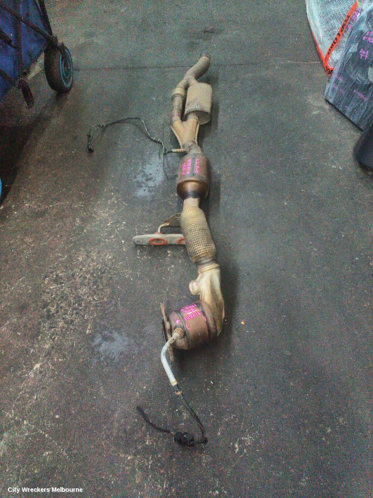 AUDI TT CATALYTIC CONVERTER, UNDER CAR-CAT TYPE, 2.0, PETROL, BWA CODE, 8J, 09/2006 - 08/2010