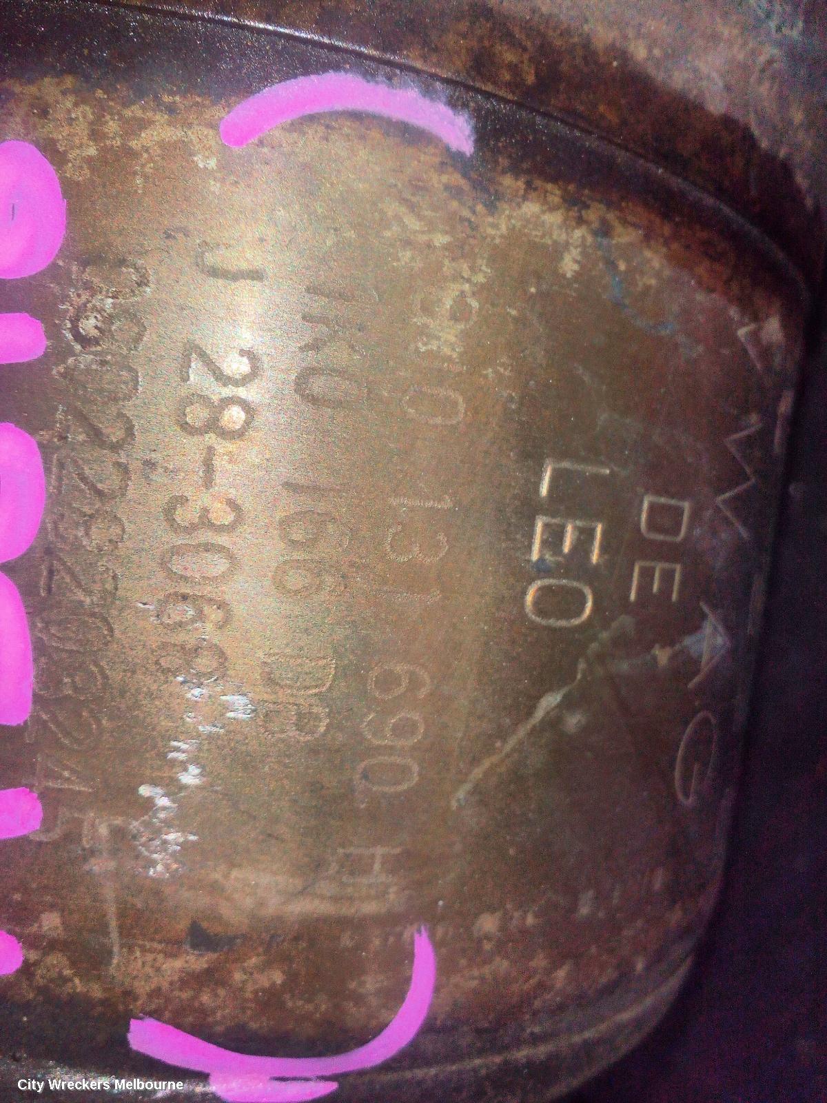 AUDI TT CATALYTIC CONVERTER, UNDER CAR-CAT TYPE, 2.0, PETROL, BWA CODE, 8J, 09/2006 - 08/2010