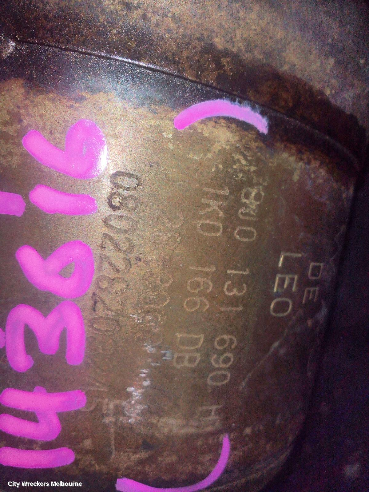 AUDI TT CATALYTIC CONVERTER, UNDER CAR-CAT TYPE, 2.0, PETROL, BWA CODE, 8J, 09/2006 - 08/2010