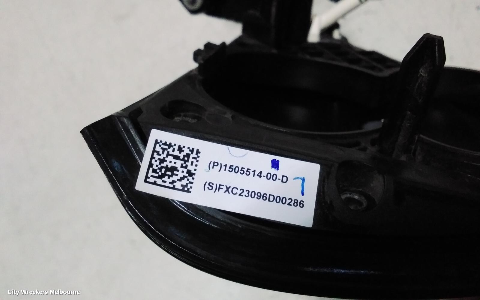 TESLA MODEL Y FUEL DOOR / FILLER, 1ST GEN, 03/2022 ONWARDS
