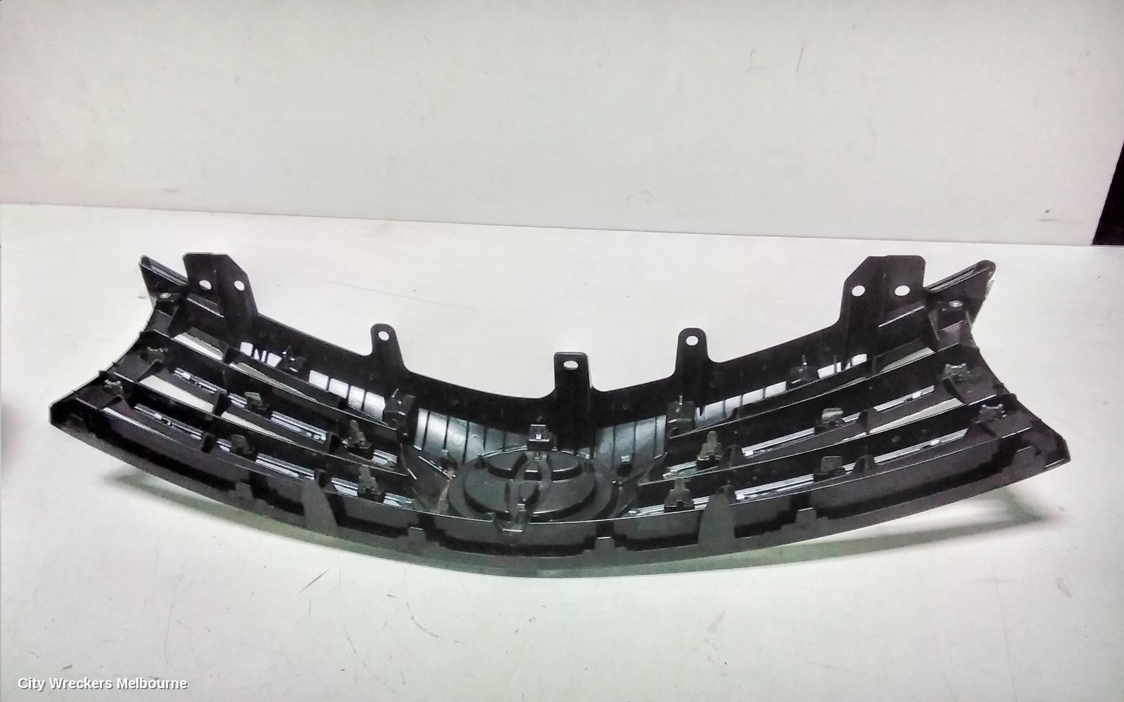 TOYOTA COROLLA GRILLE, RADIATOR GRILLE, ZRE172R, SEDAN, 12/2013 - 10/2016