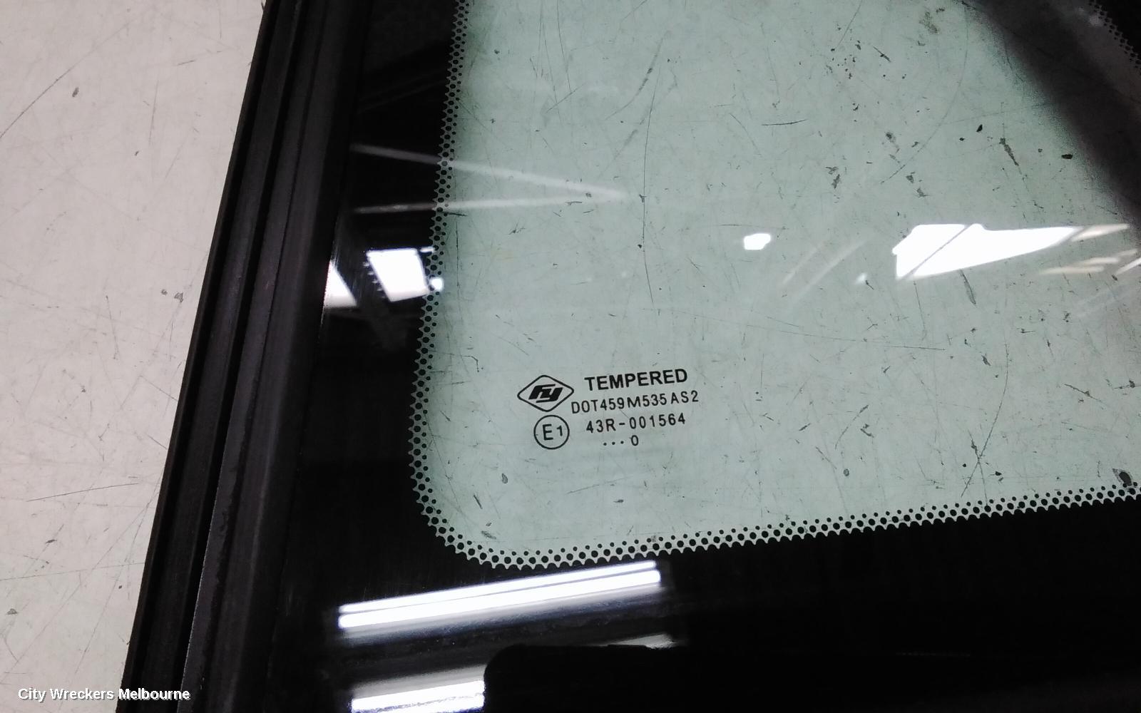 HOLDEN COMMODORE RIGHT REAR 1/4 DOOR GLASS, VE-VF, WAGON, 07/2006 - 12/2017