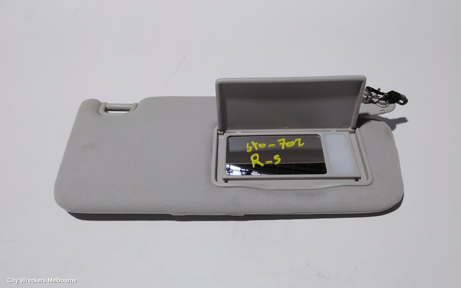 SUBARU OUTBACK SUNVISOR, 6TH GEN, RH SIDE, 08/2014 - 12/2020