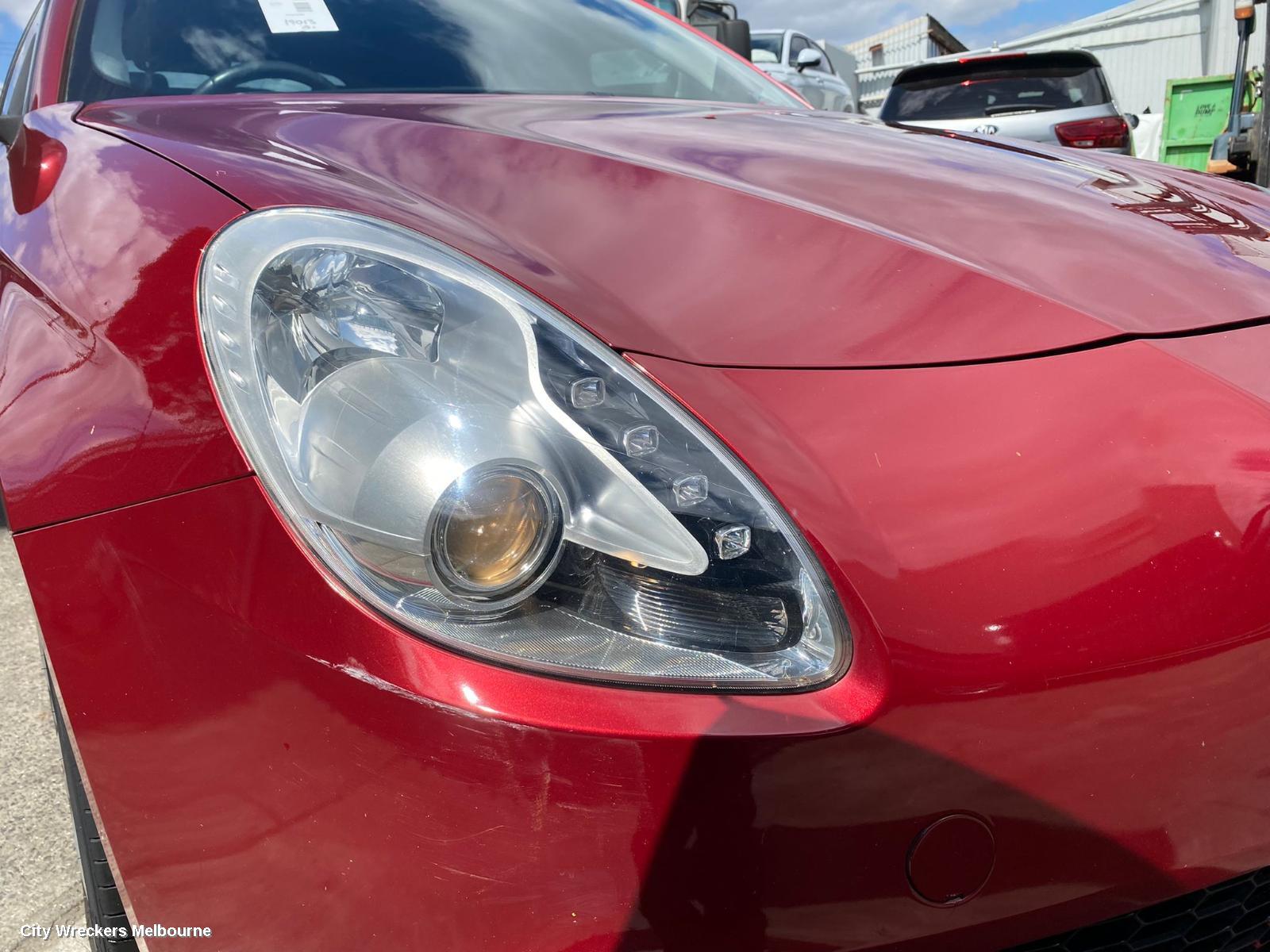 ALFA ROMEO GIULIETTA LEFT TAILLIGHT, 940 SERIES, 01/2011 - 12/2020