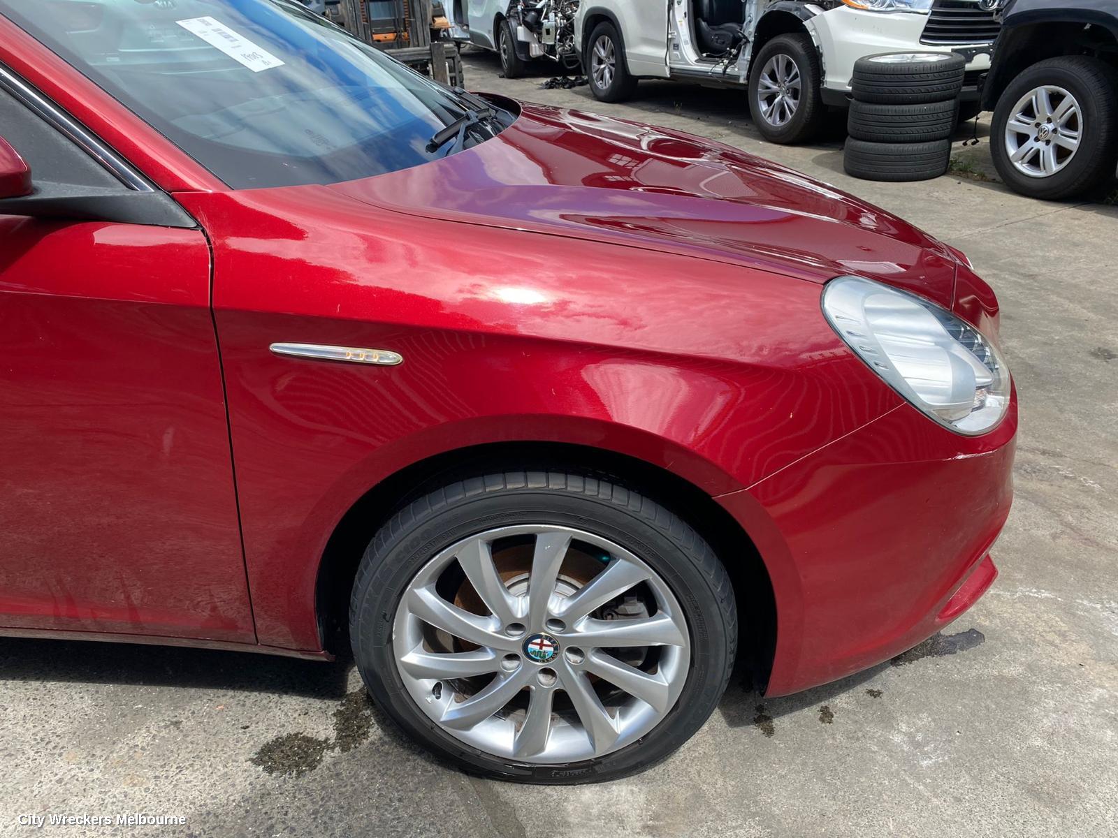 ALFA ROMEO GIULIETTA LEFT TAILLIGHT, 940 SERIES, 01/2011 - 12/2020