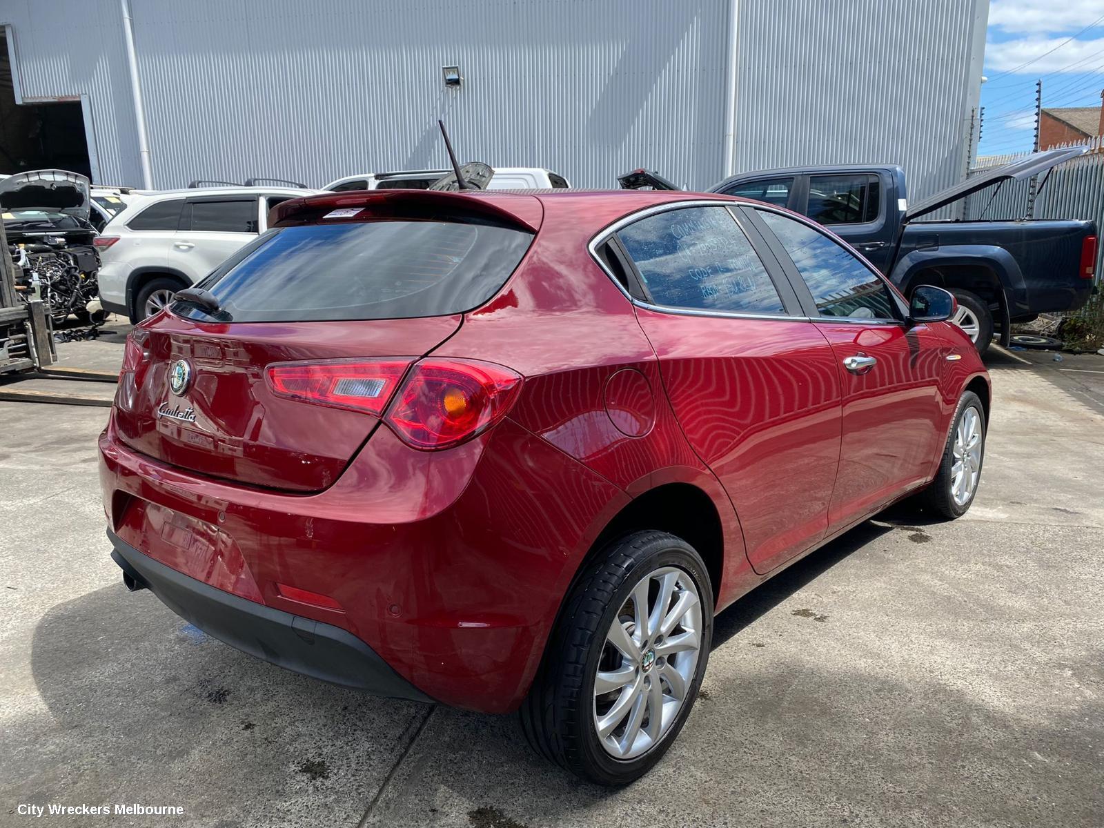 ALFA ROMEO GIULIETTA LEFT TAILLIGHT, 940 SERIES, 01/2011 - 12/2020