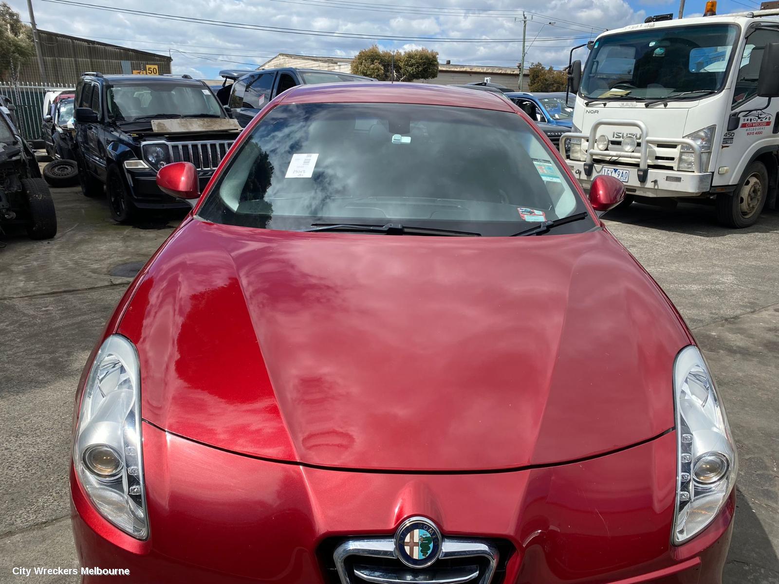 ALFA ROMEO GIULIETTA LEFT TAILLIGHT, 940 SERIES, 01/2011 - 12/2020