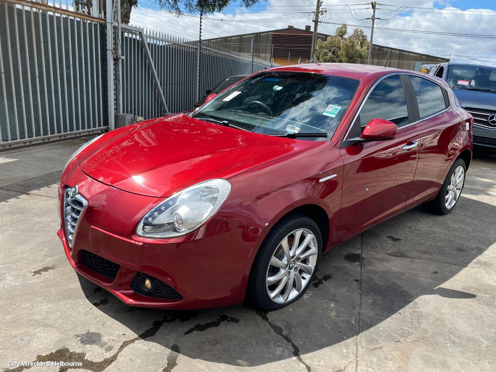 ALFA ROMEO GIULIETTA LEFT TAILLIGHT, 940 SERIES, 01/2011 - 12/2020