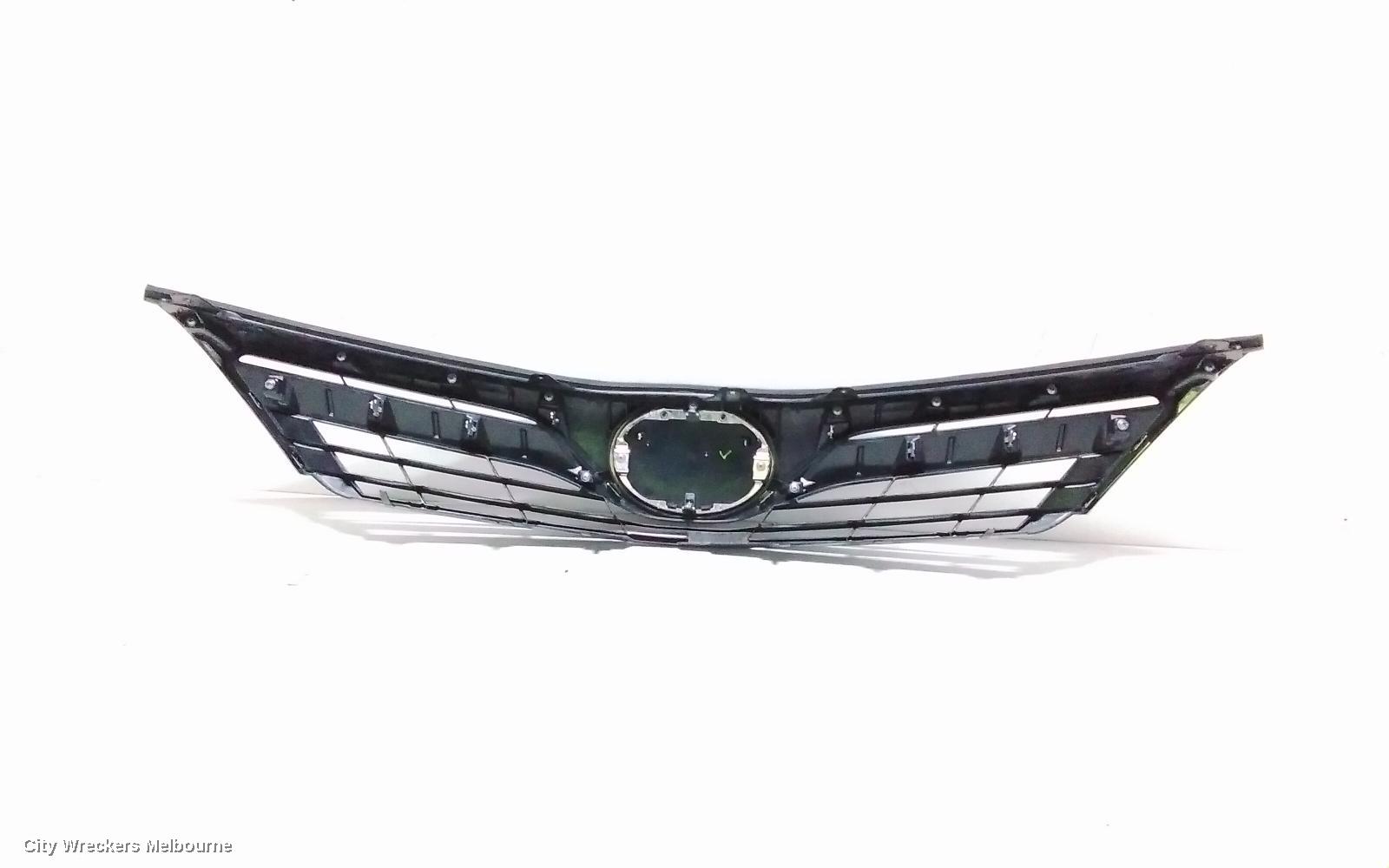 TOYOTA CAMRY GRILLE, RADIATOR GRILLE, AVV50, HYBRID, CHROME TYPE, 03/2012 - 03/2015