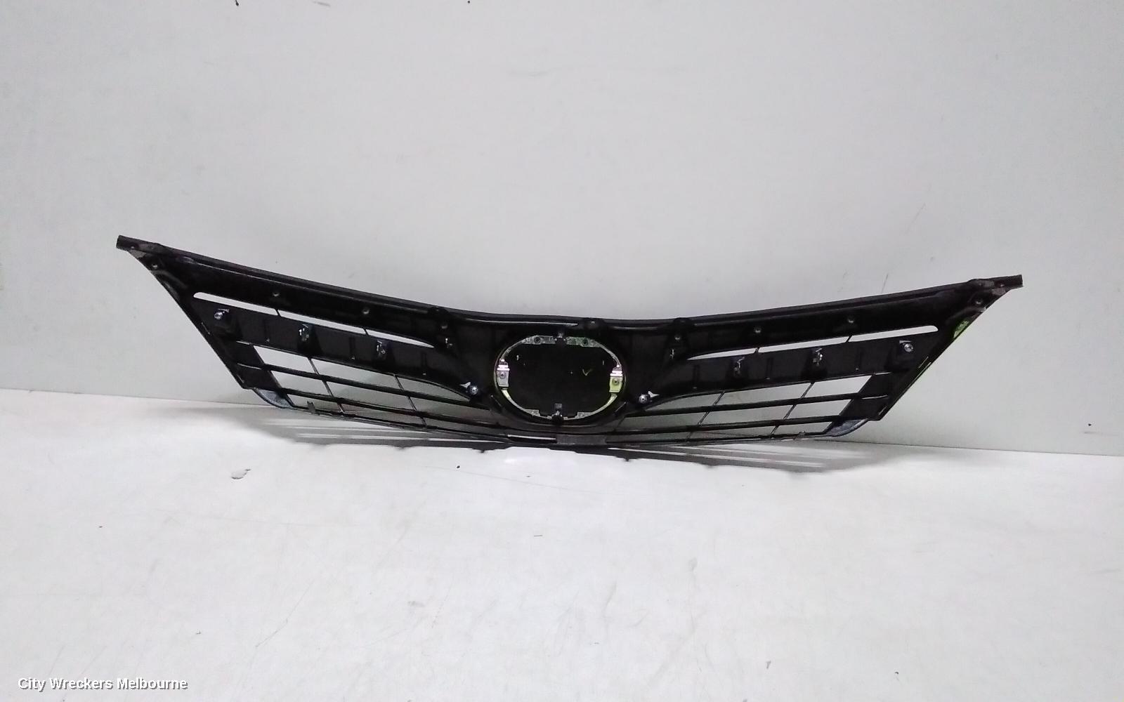 TOYOTA CAMRY GRILLE, RADIATOR GRILLE, AVV50, HYBRID, CHROME TYPE, 03/2012 - 03/2015