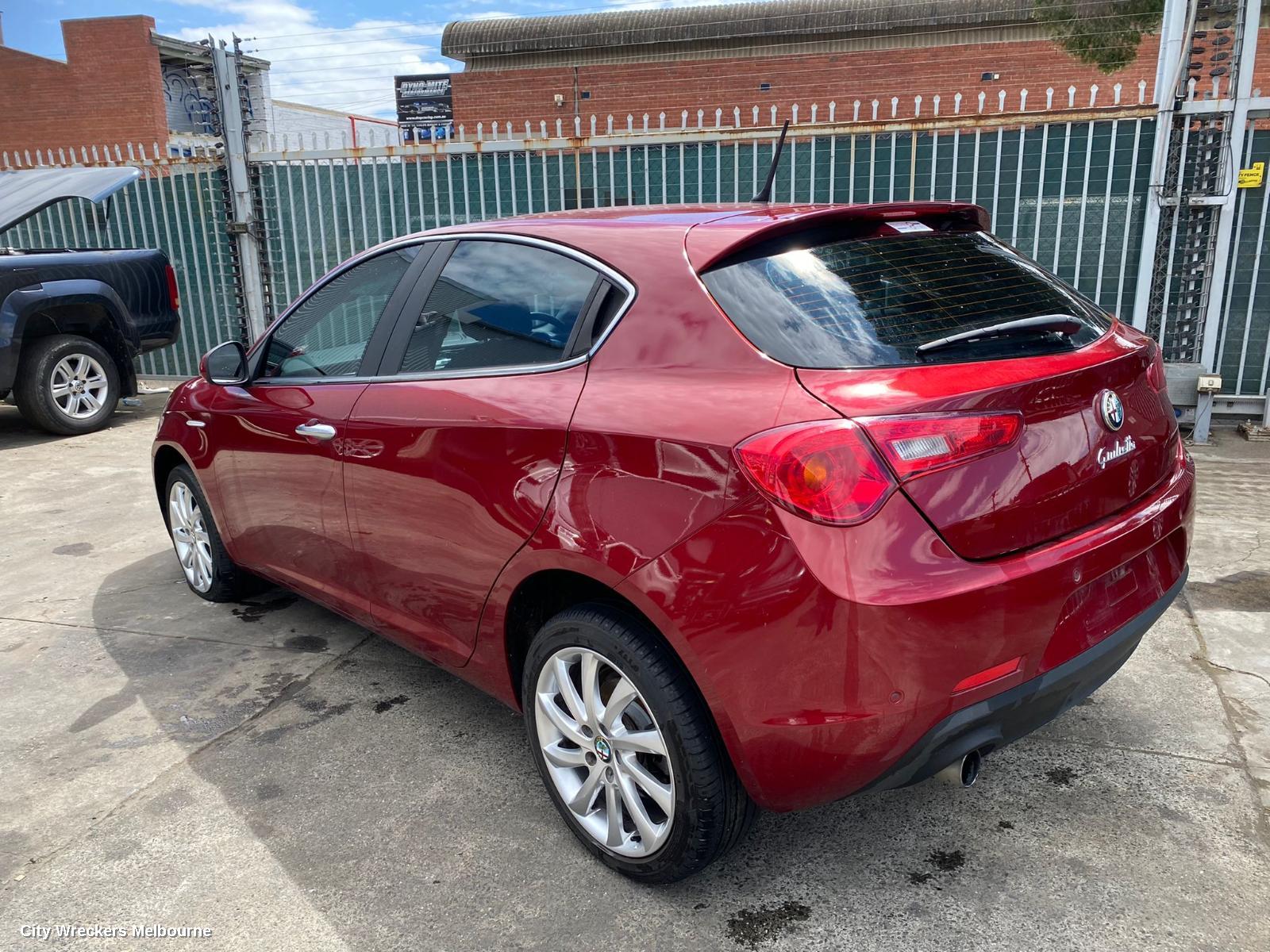 ALFA ROMEO GIULIETTA LEFT TAILLIGHT, 940 SERIES, 01/2011 - 12/2020