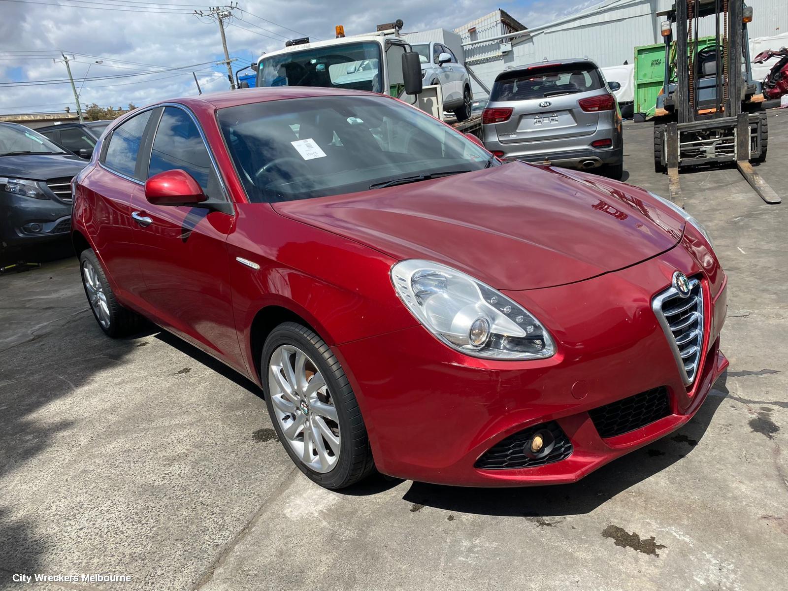 ALFA ROMEO GIULIETTA LEFT TAILLIGHT, 940 SERIES, 01/2011 - 12/2020
