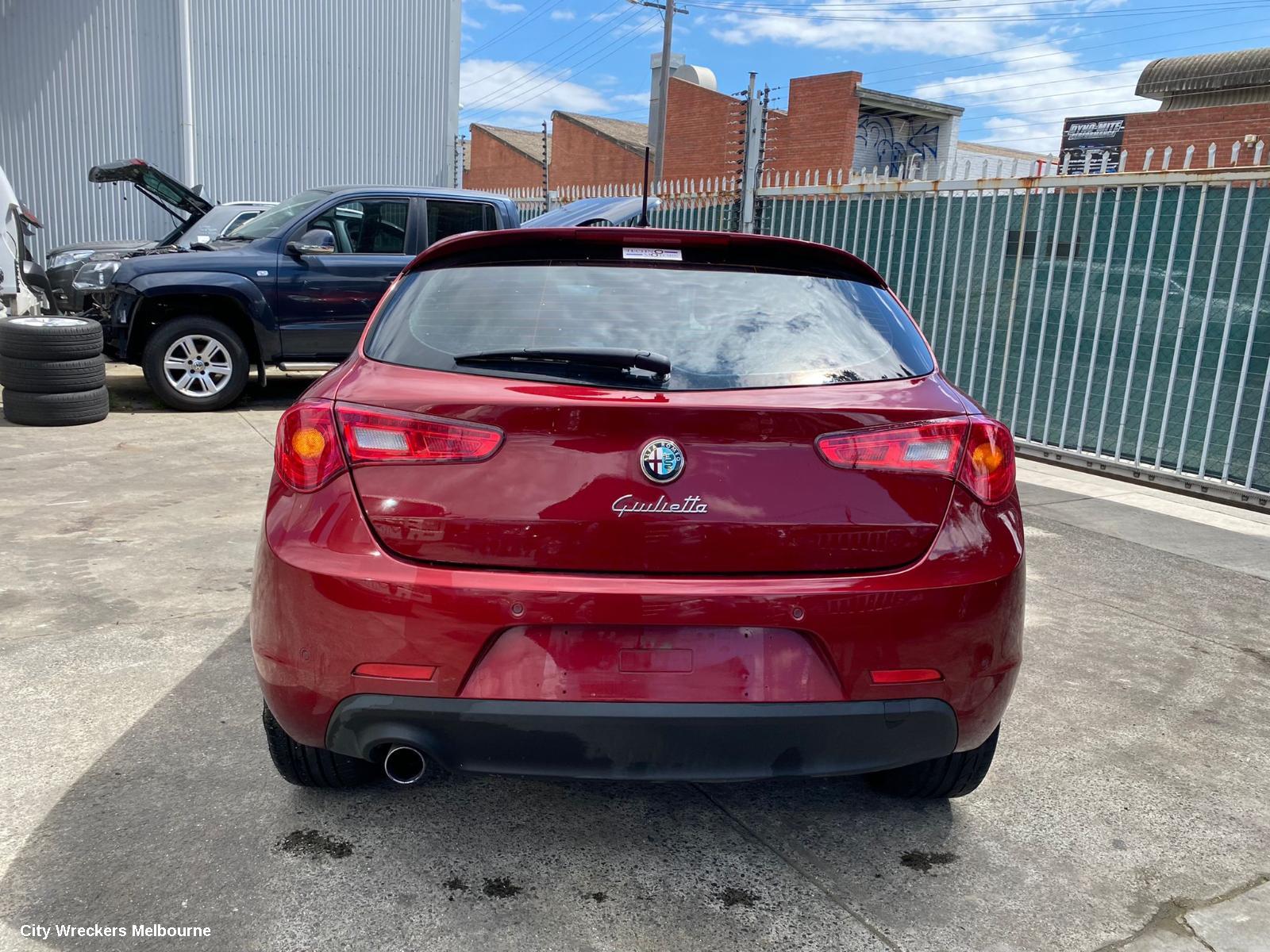ALFA ROMEO GIULIETTA LEFT TAILLIGHT, 940 SERIES, 01/2011 - 12/2020