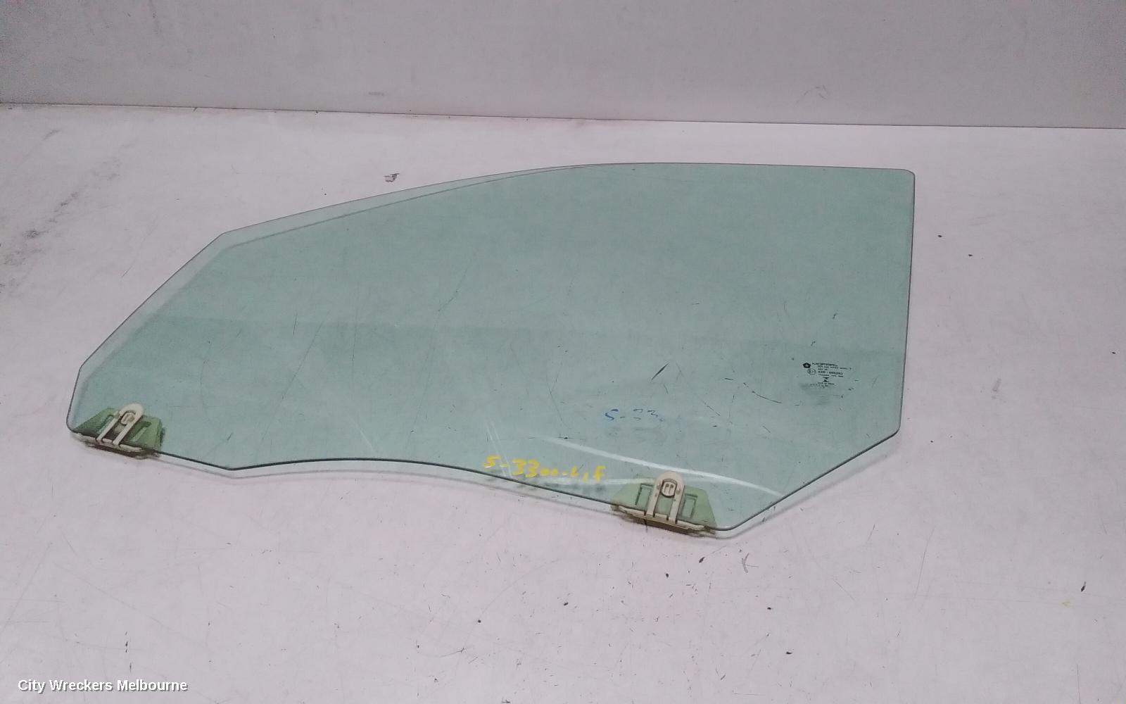 RAM 1500 LEFT FRONT DOOR WINDOW, DS, 01/2016 - 12/2023