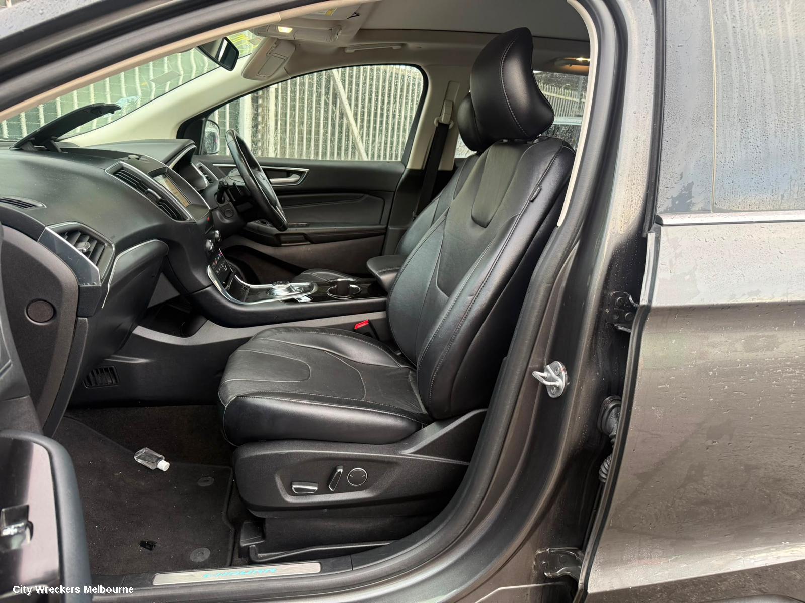 FORD ENDURA FRONT SEAT, LH FRONT, CA, LEATHER, TITANIUM, 09/2018 - 06/2020