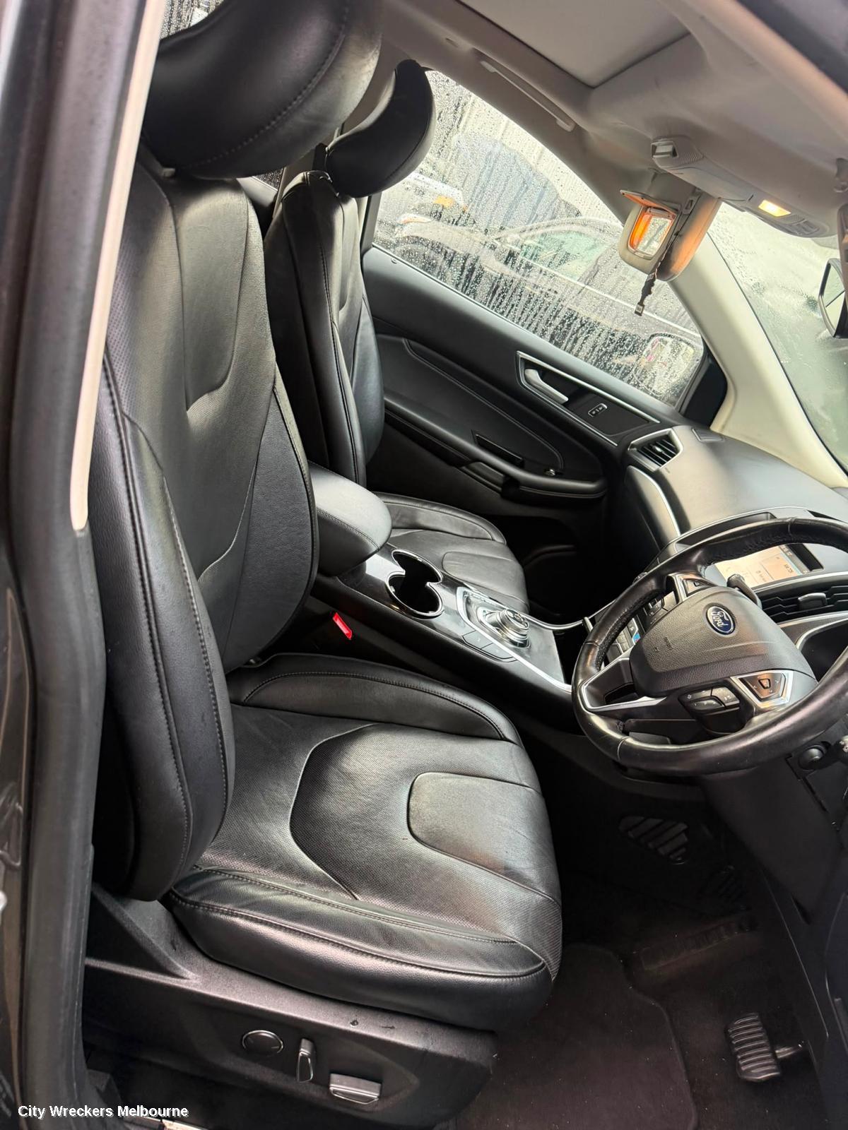 FORD ENDURA FRONT SEAT, RH FRONT, CA, LEATHER, TITANIUM, 09/2018 - 06/2020